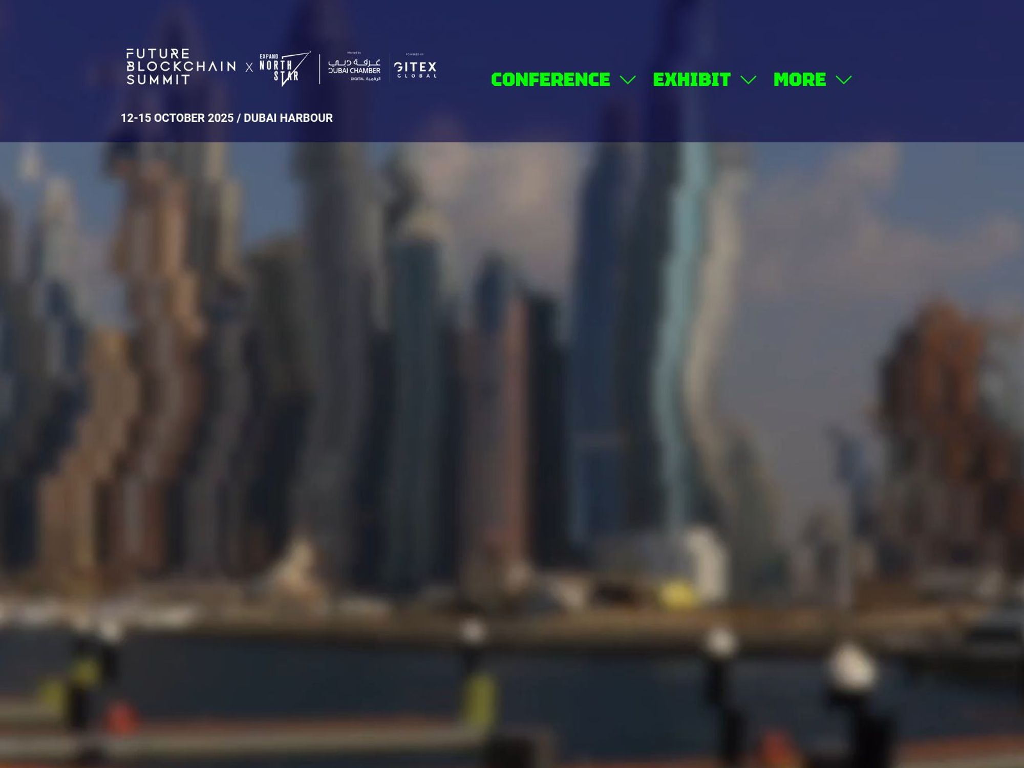 Future Blockchain Summit 2025 website