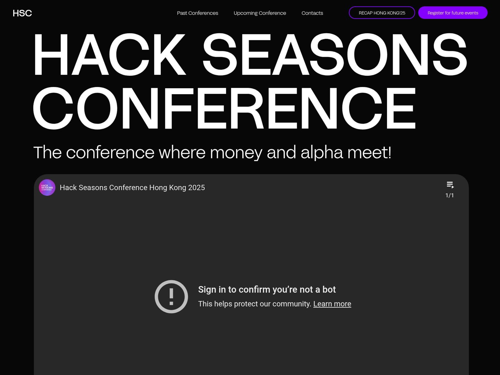 Hack Seasons Conference Dubai - HSC25 screenshot