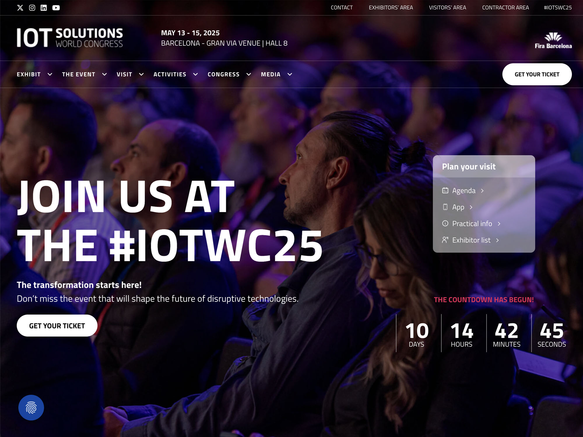 IOT Solutions World Congress 2025 (IOTSWC) screenshot
