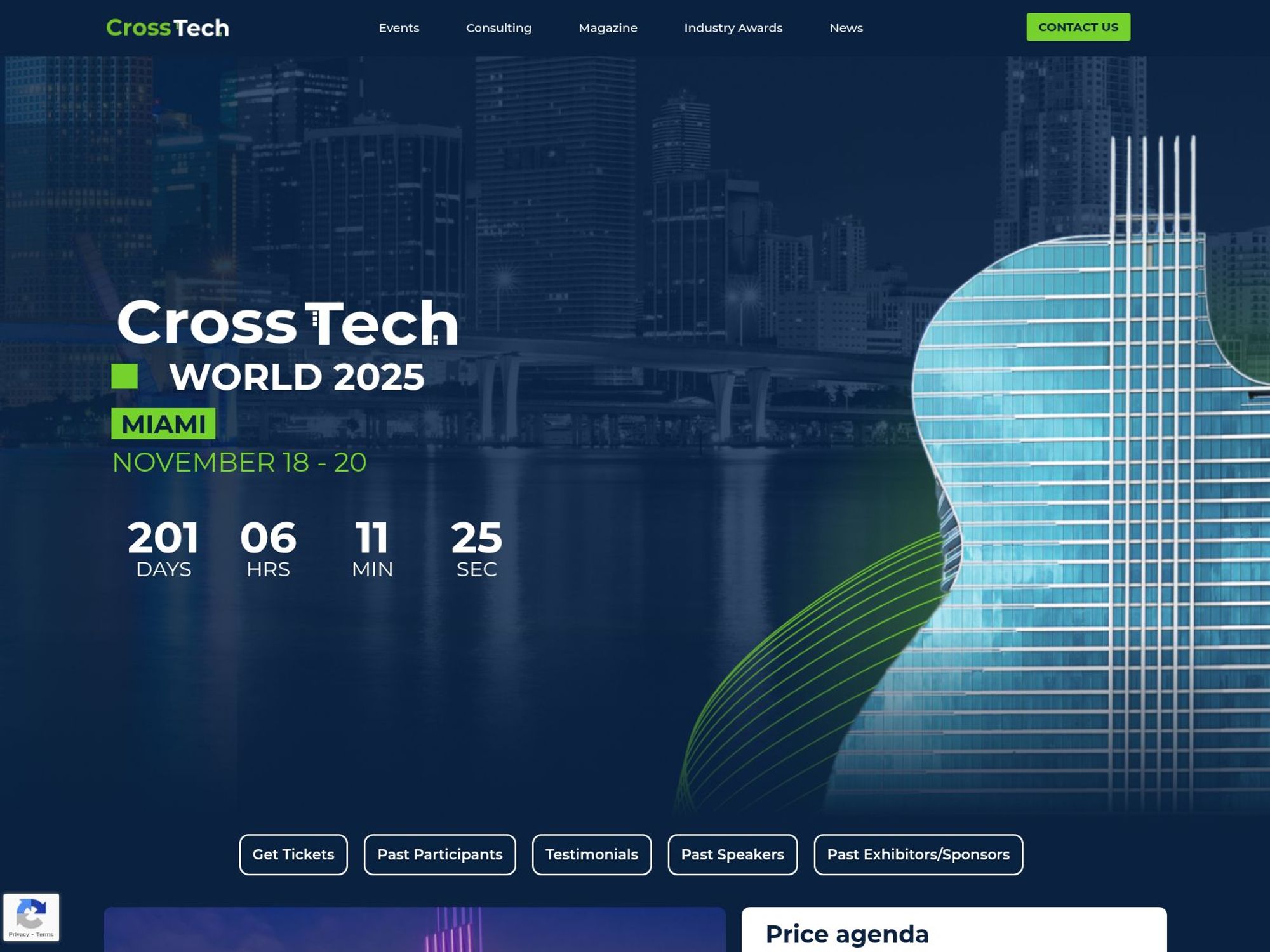 CrossTech World 2025 website