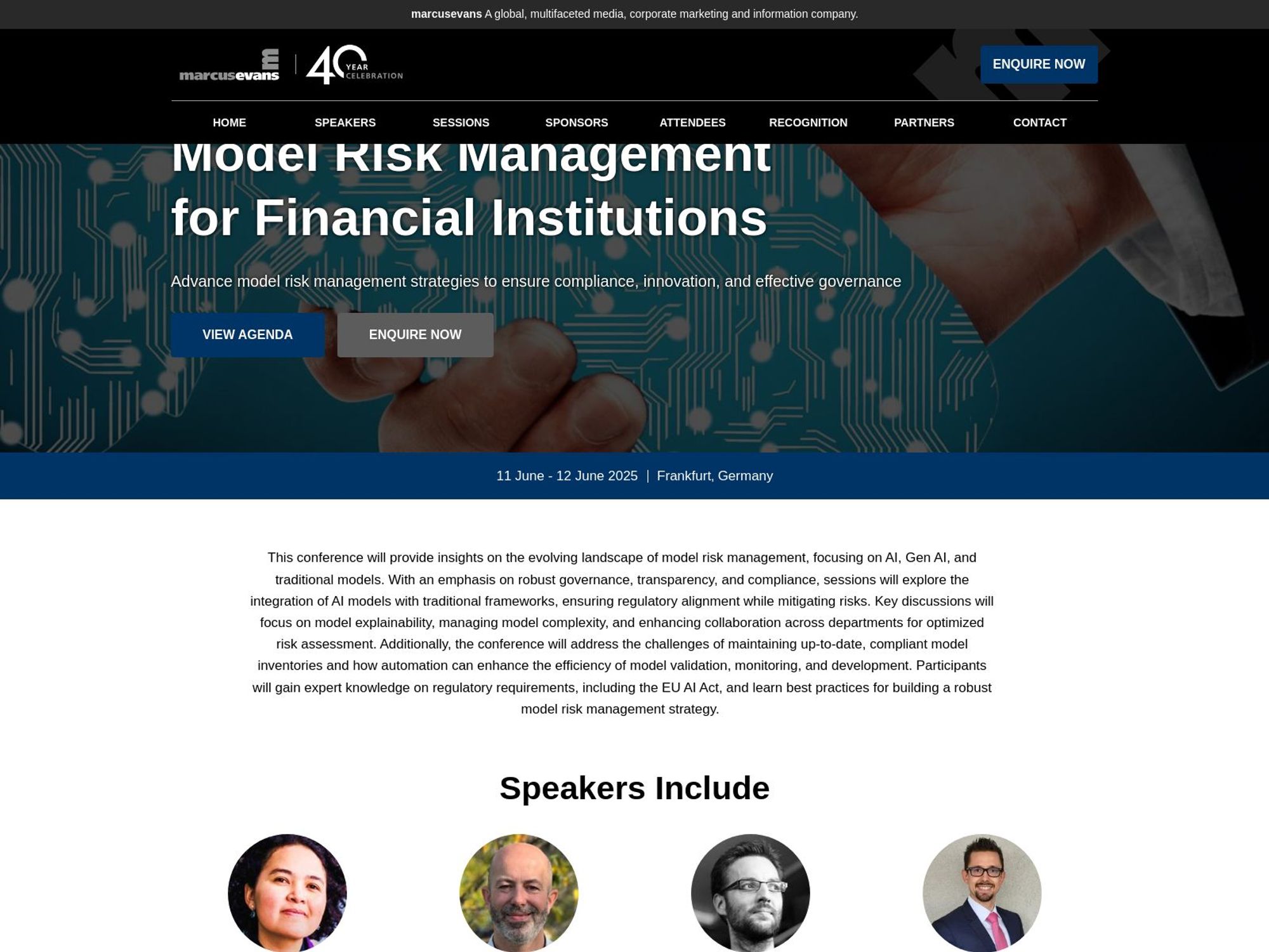 Model Risk Management for Financial Institutions screenshot