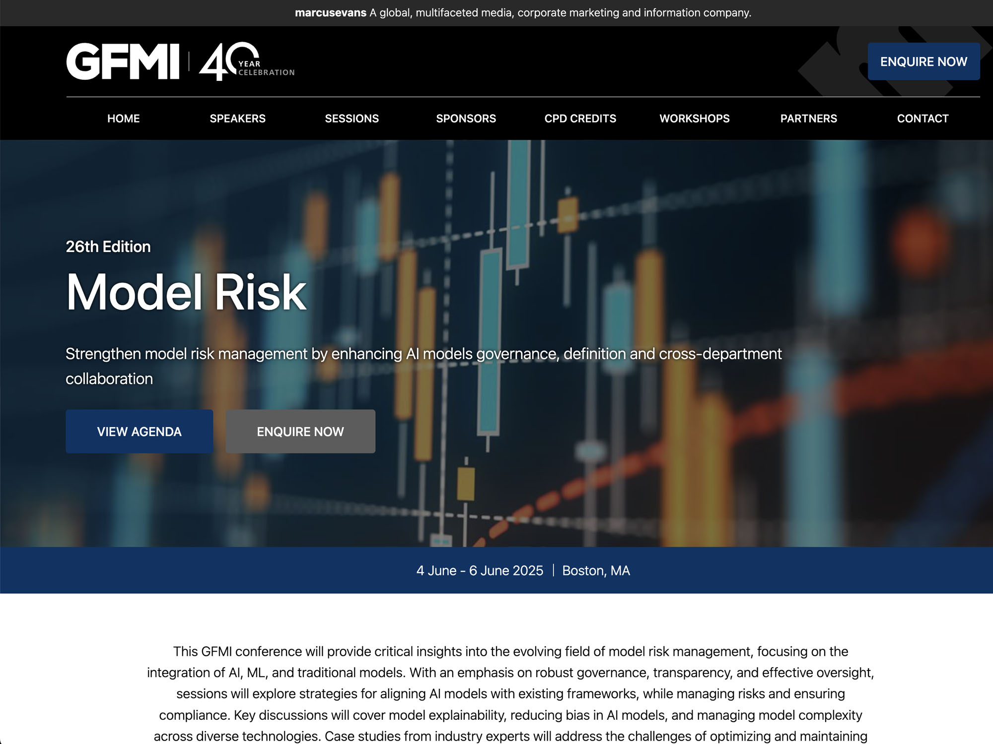 Model Risk screenshot