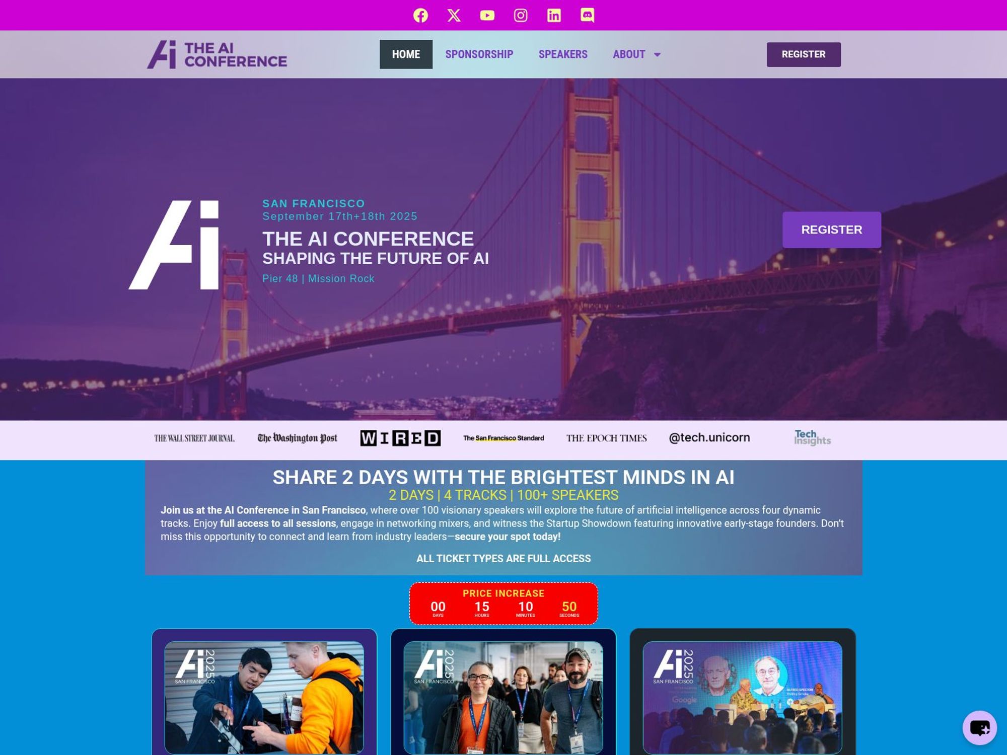 The AI Conference 2025 screenshot