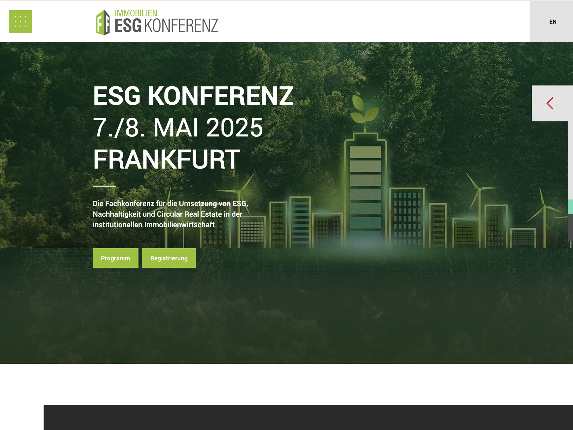 Immobilien ESG Konferenz 2025 screenshot