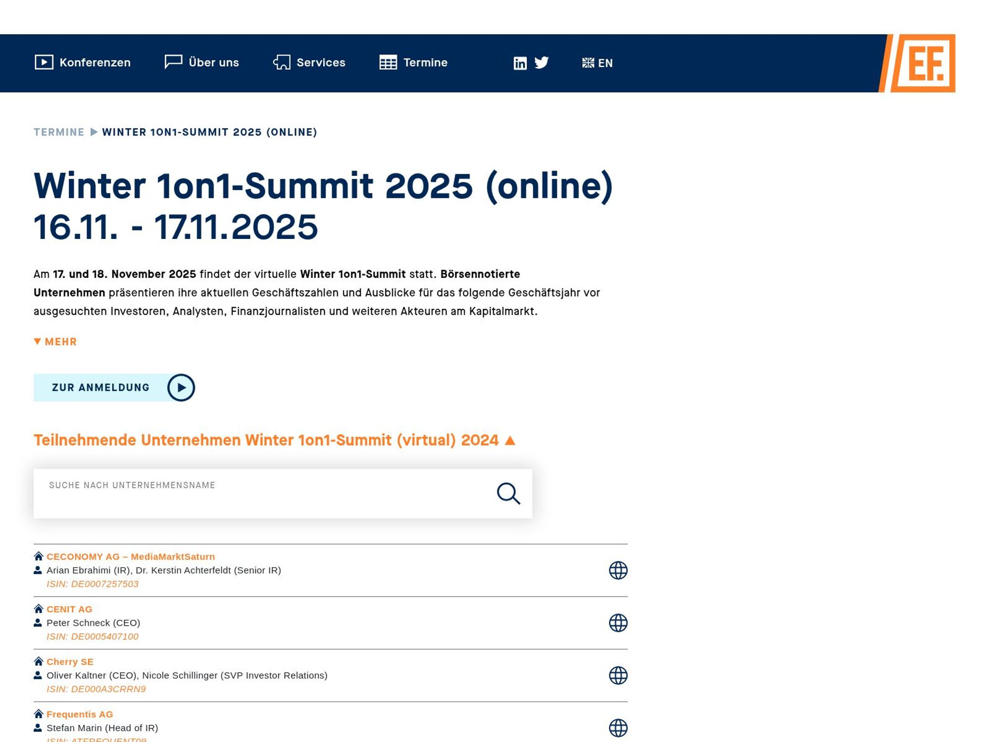 Winter 1on1-Summit 2025 screenshot