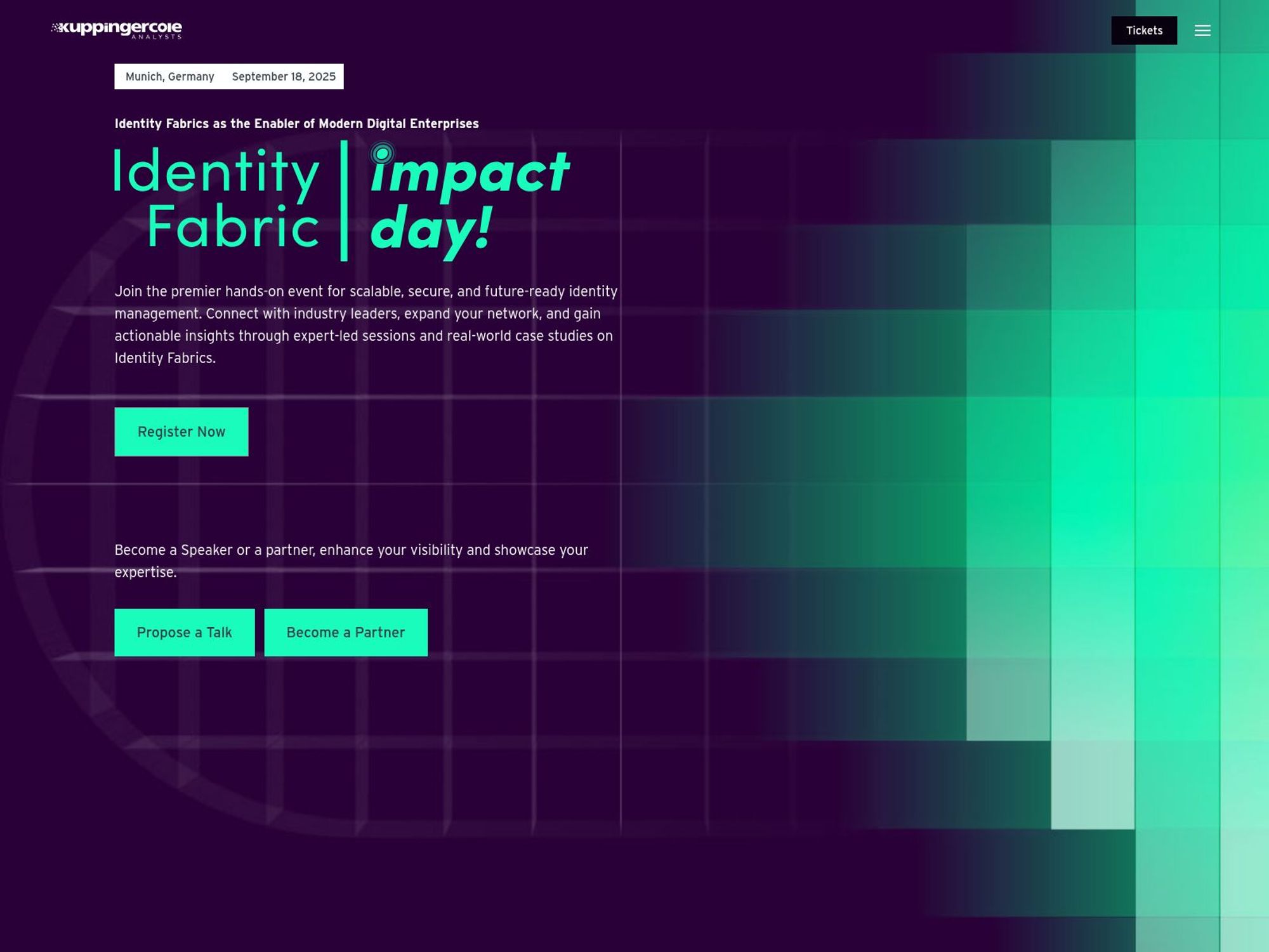 Identity Fabric Impact Day 2025 - Identity Fabric ID 2025 (IFID 2025) screenshot