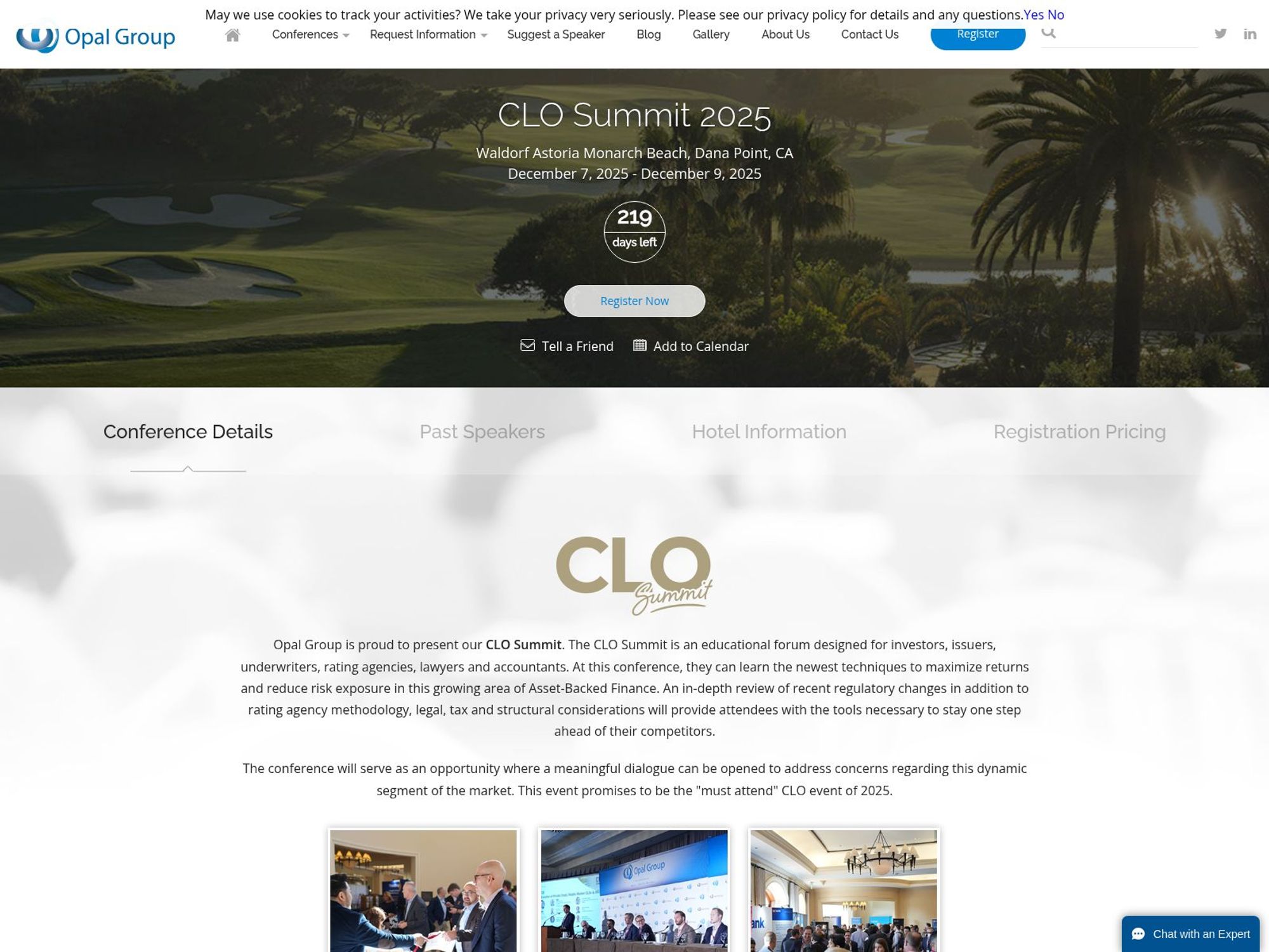 CLO Summit 2025 screenshot