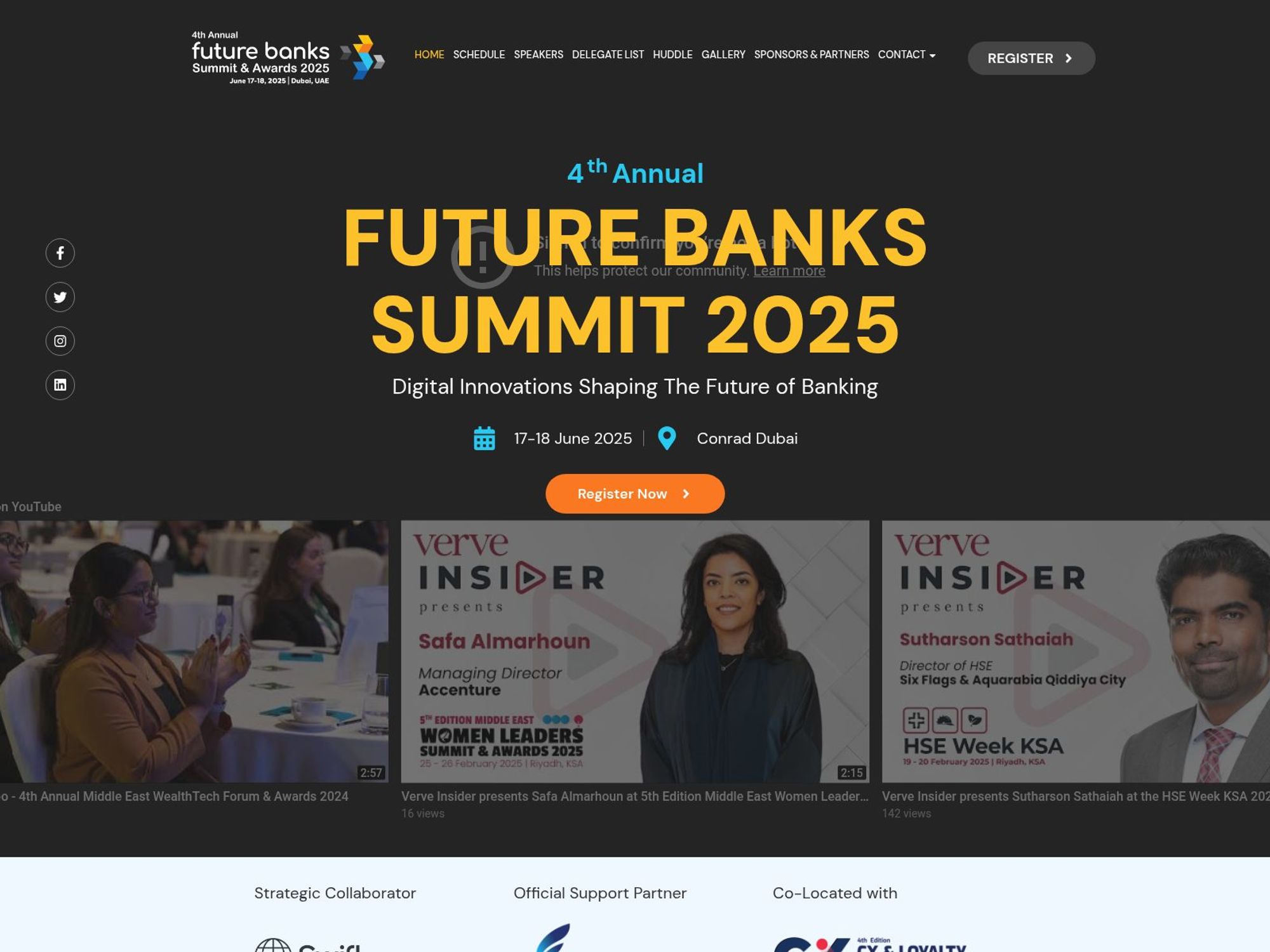 4th Annual Future Banks Summit 2025 screenshot