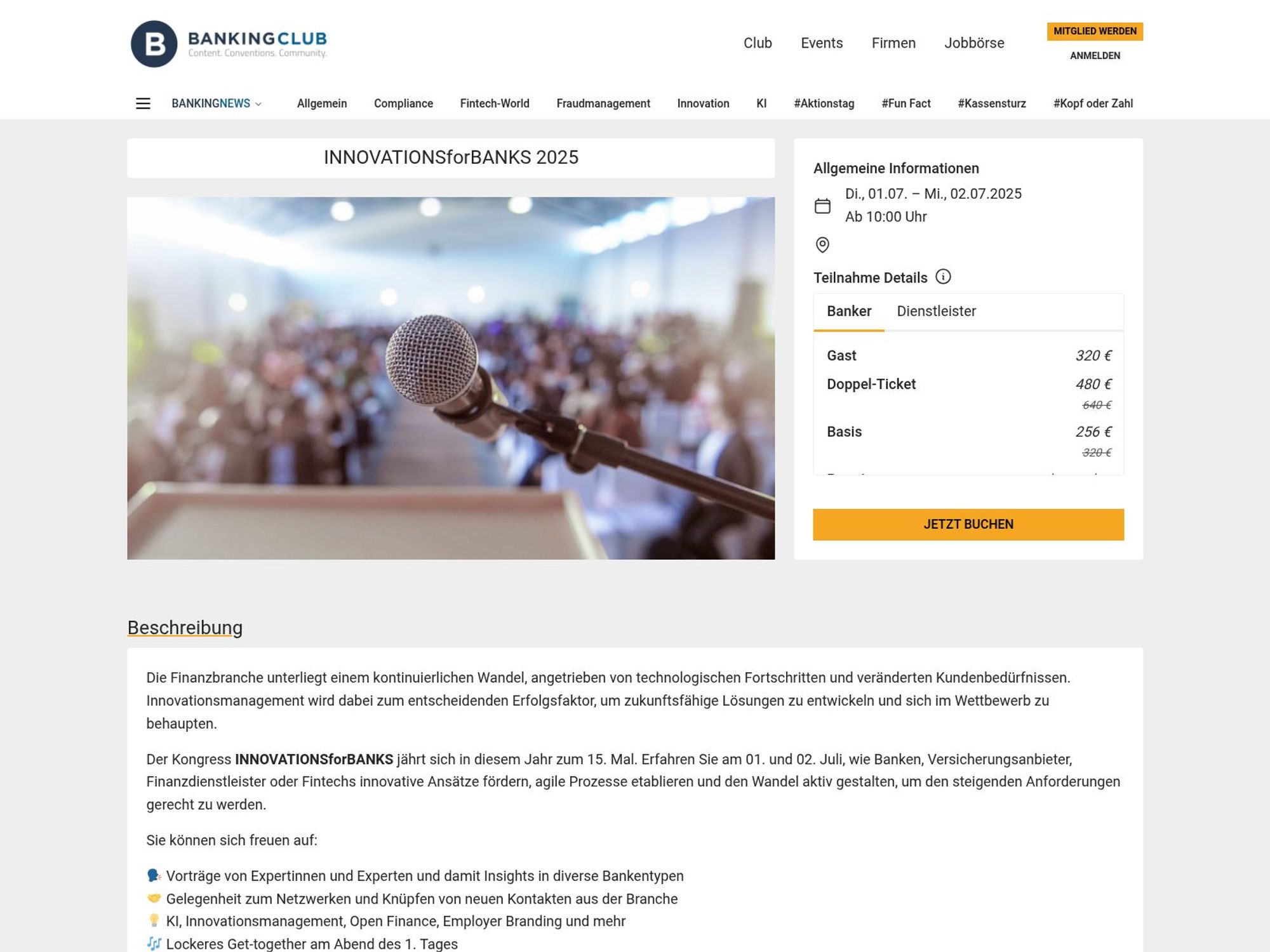 INNOVATIONSforBANKS 2025 screenshot