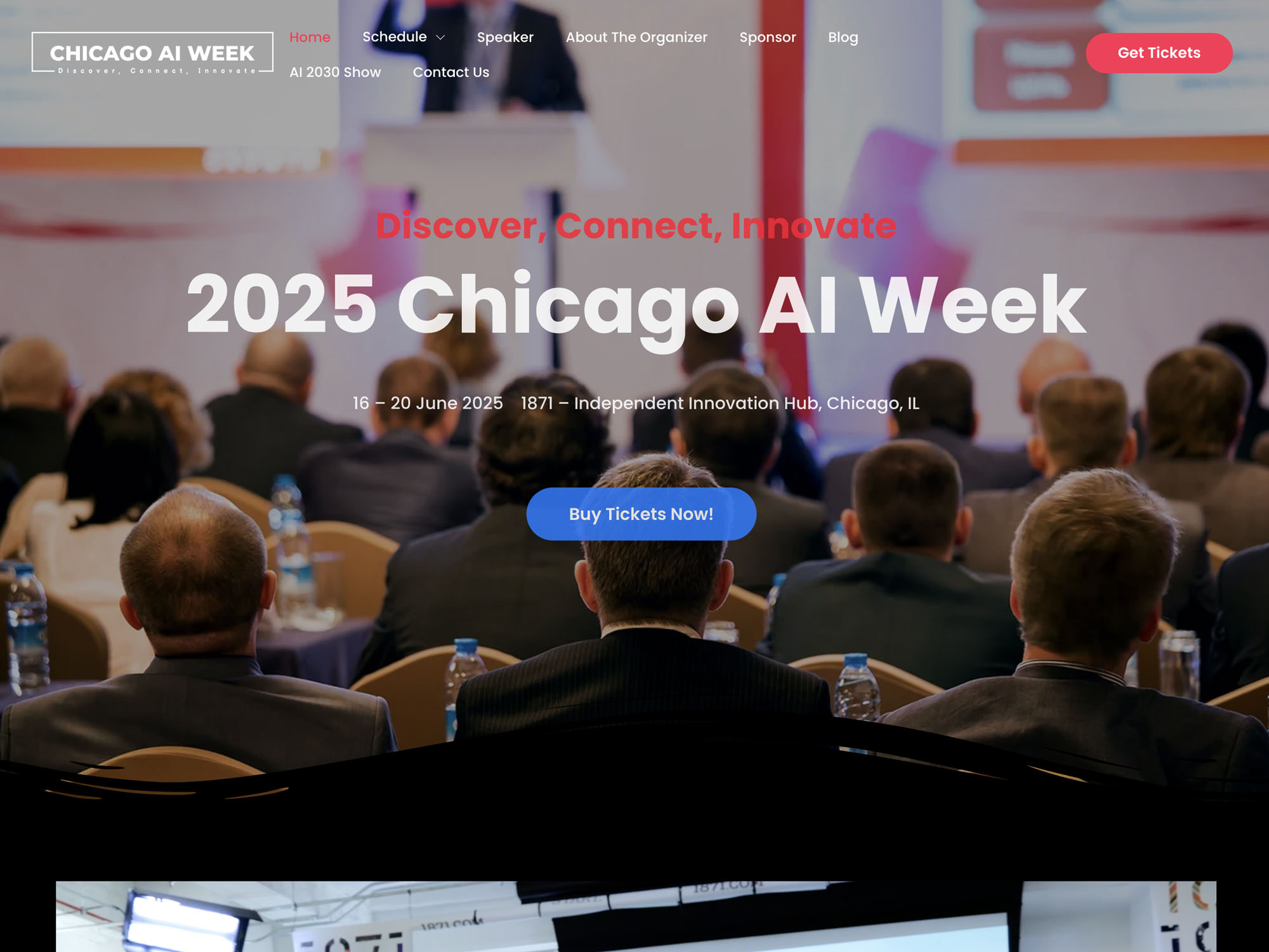 Chicago AI Week 2025 screenshot