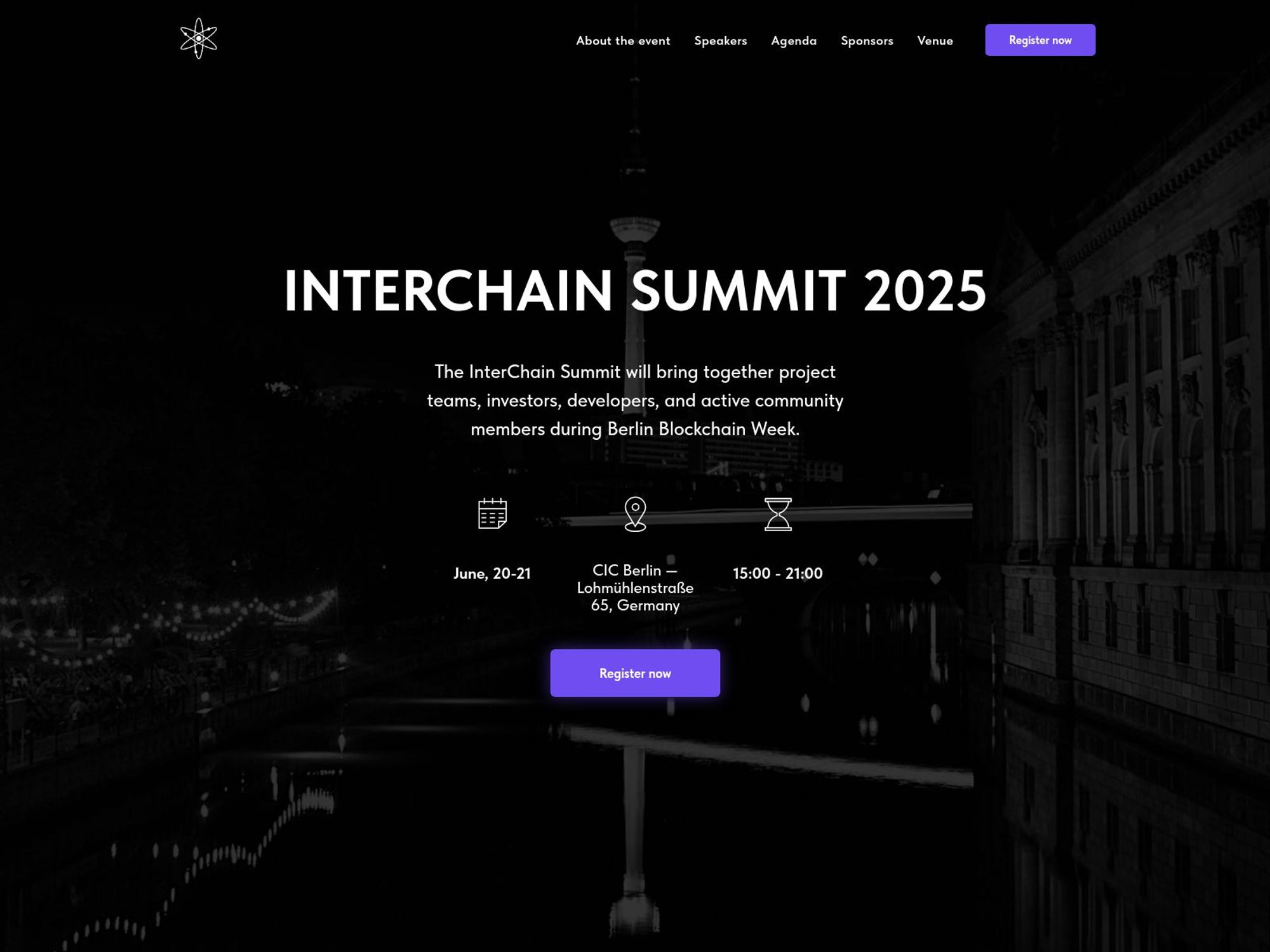 InterChain Summit 2025 screenshot