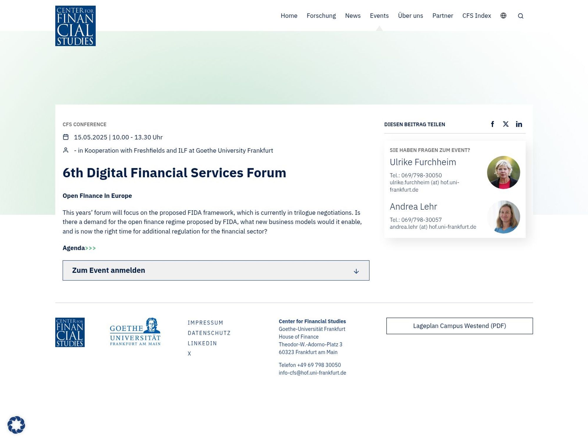 6th Digital Financial Services Forum screenshot