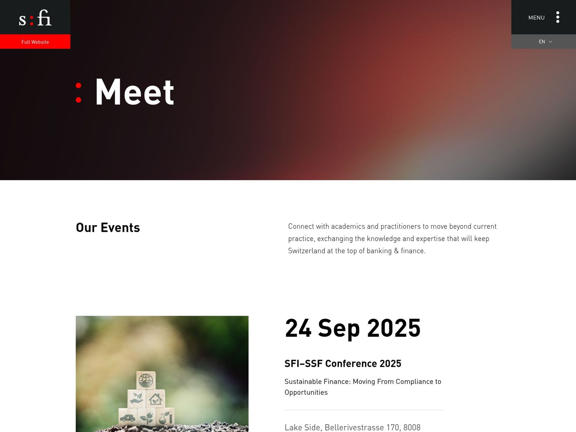 20th Annual Meeting of SFI website