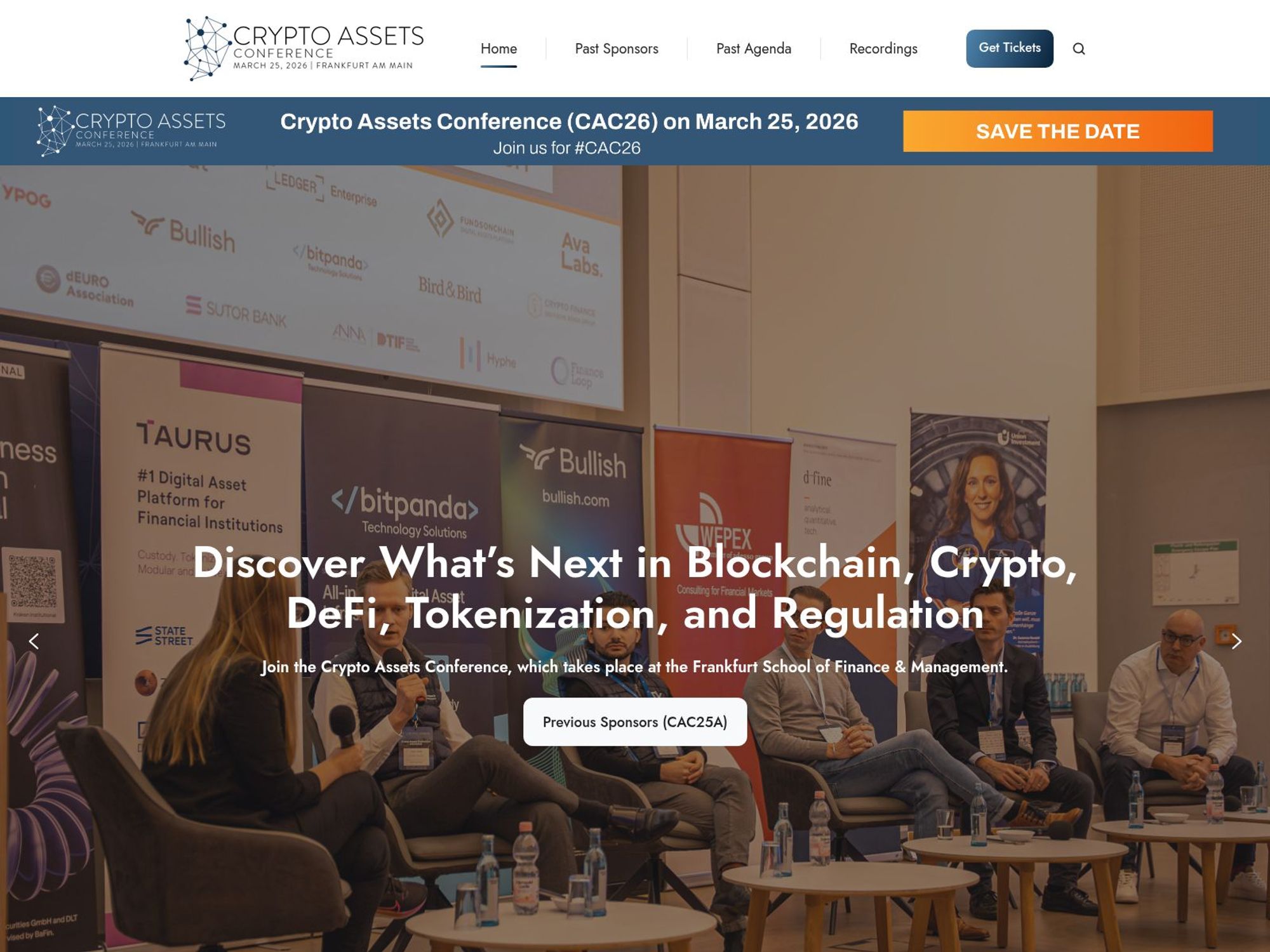 Crypto Assets Conference 2022 - CAC 2022B screenshot