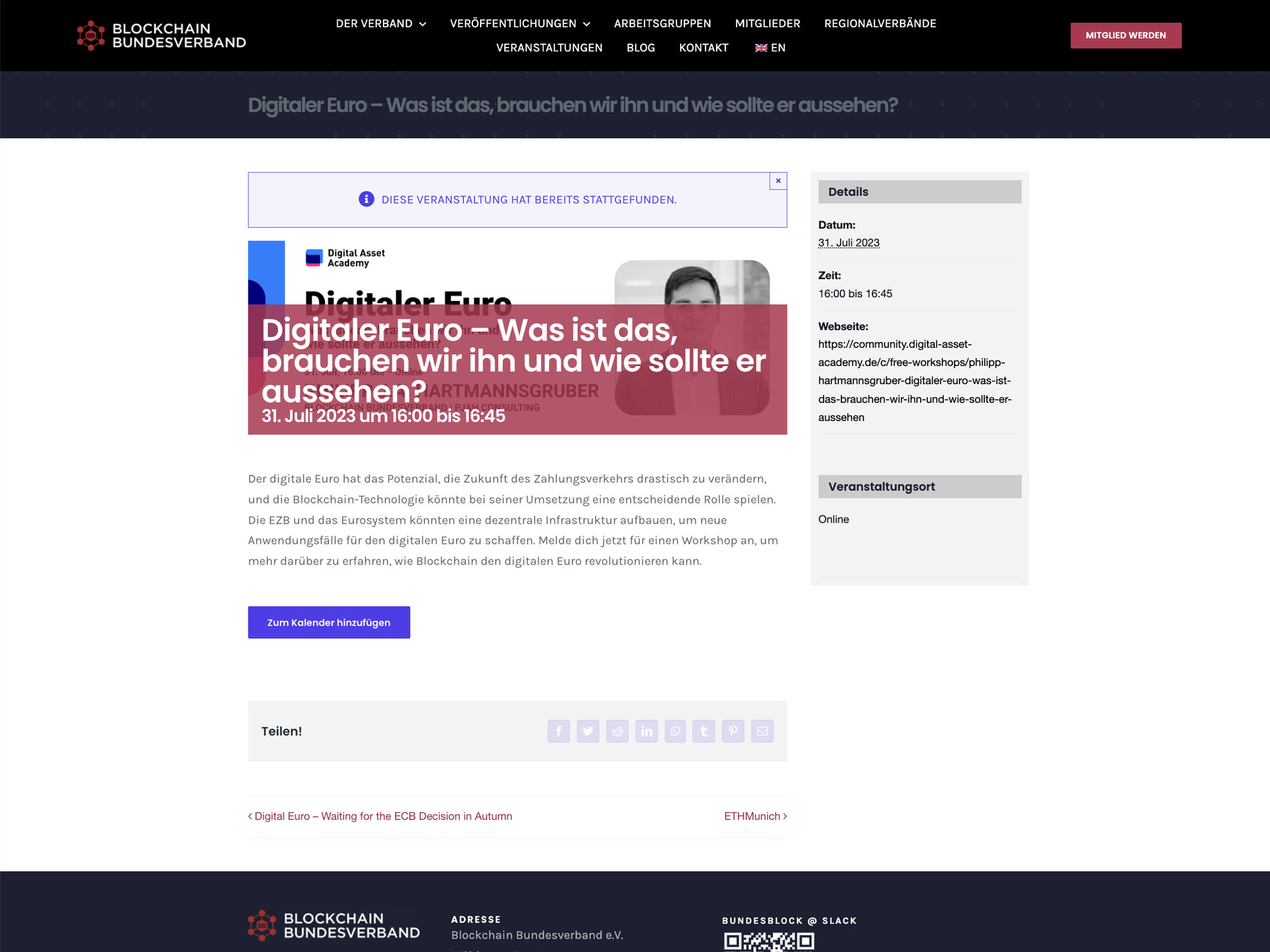 Digitaler Euro – Was ist das, brauchen wir ihn und wie sollte er aussehen? screenshot