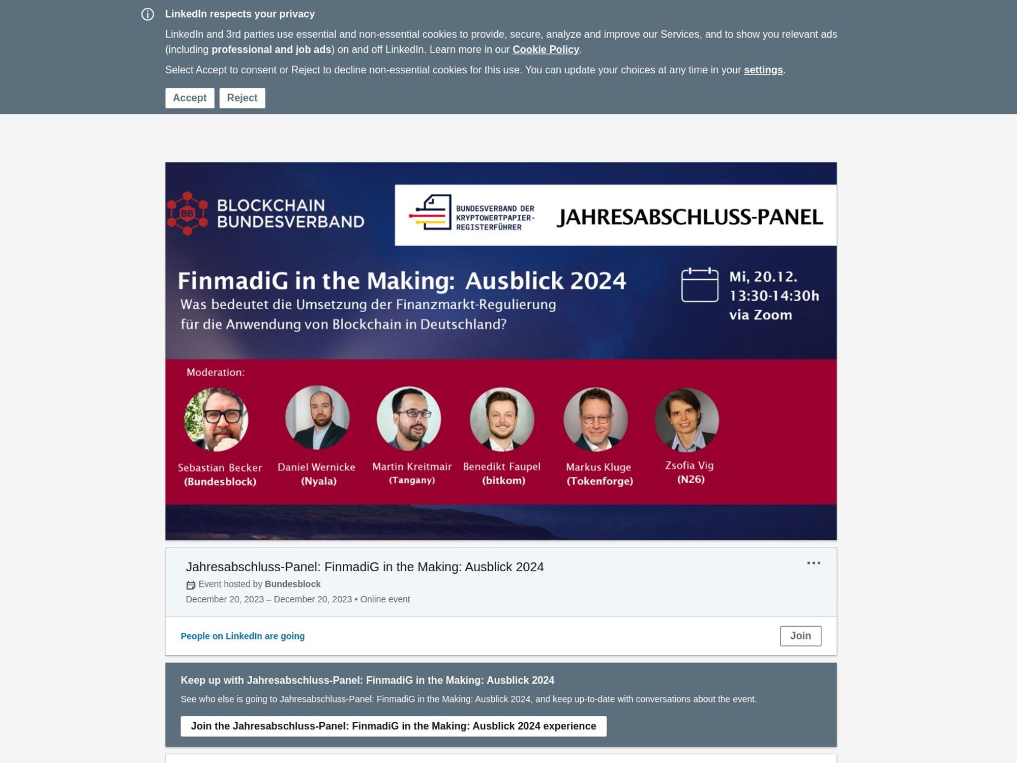 Jahresabschluss-Panel: FinmadiG in the Making: Ausblick 2024 screenshot