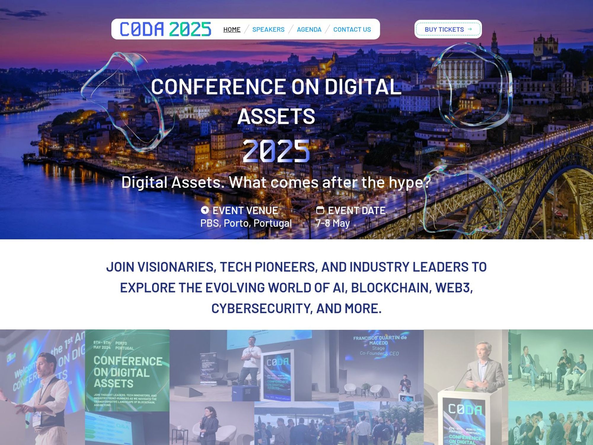 CODA 2025 The Future of Digital Assets screenshot