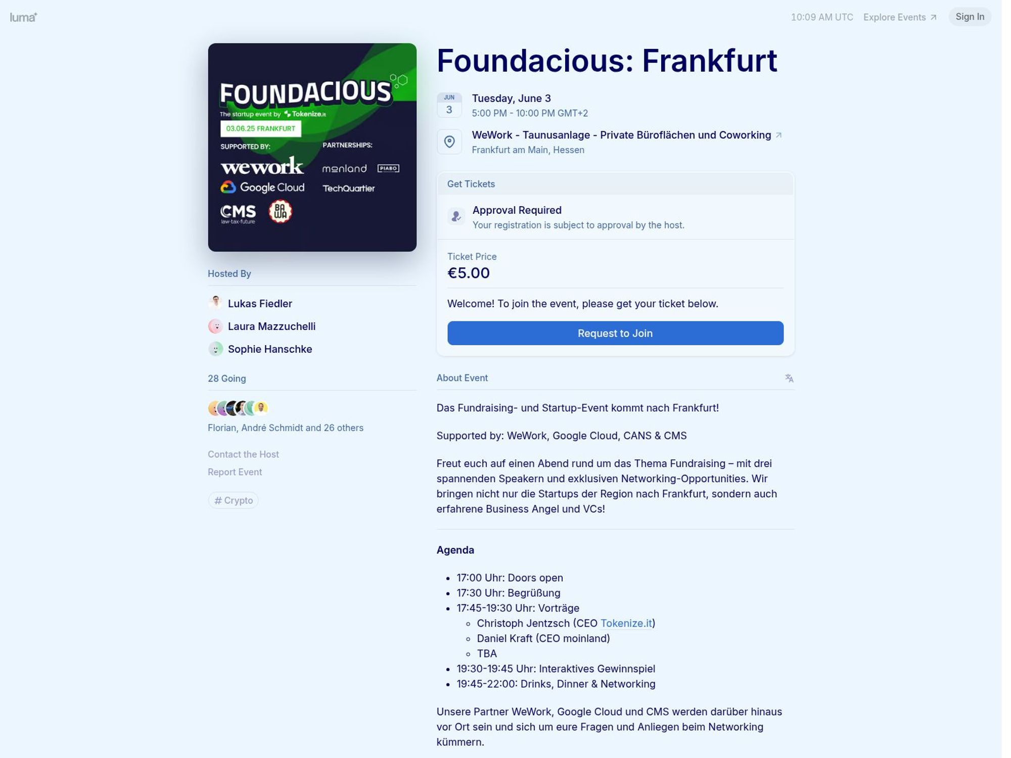 Foundacious: Frankfurt screenshot