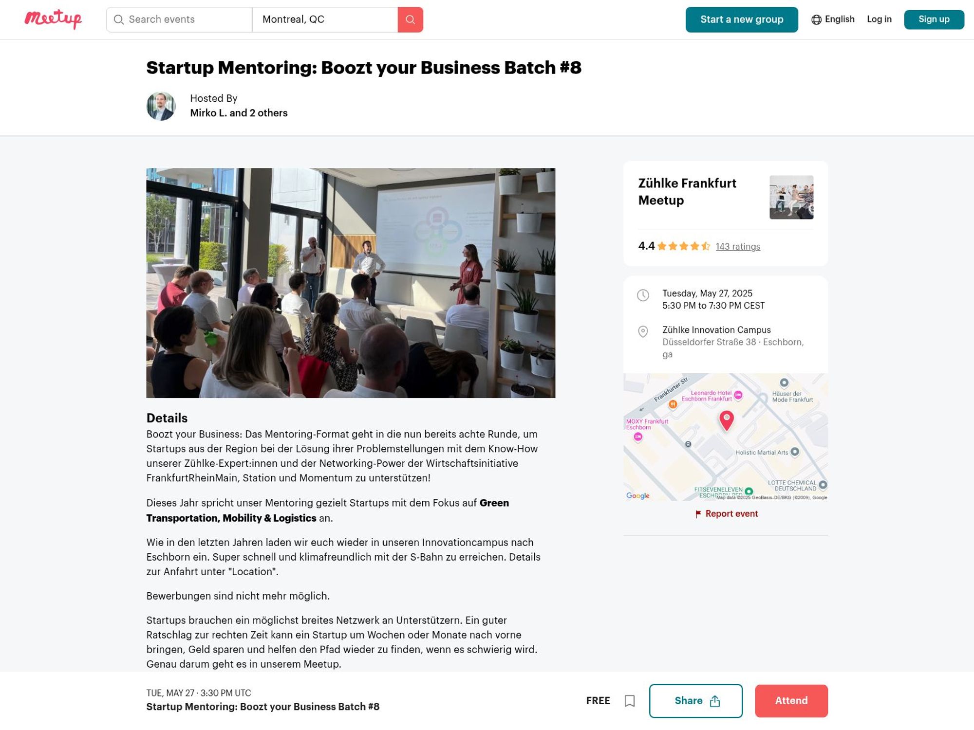 Startup Mentoring: Boozt your Business Batch #8 screenshot