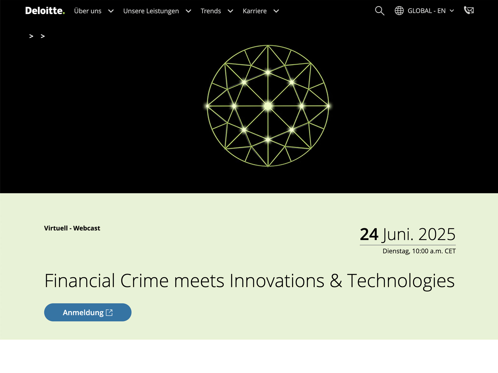 Financial Crime meets Innovations & Technologies screenshot