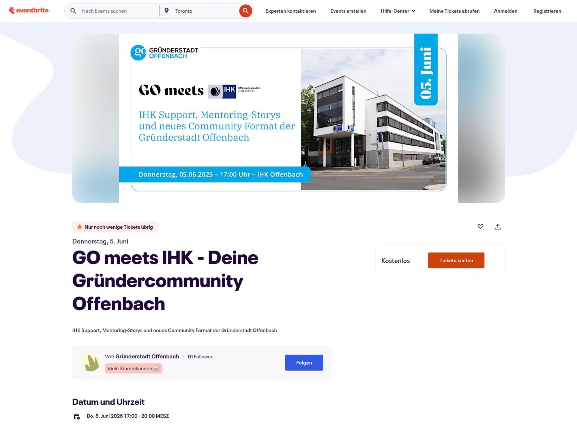 GO meets IHK - Deine Gründercommunity Offenbach screenshot