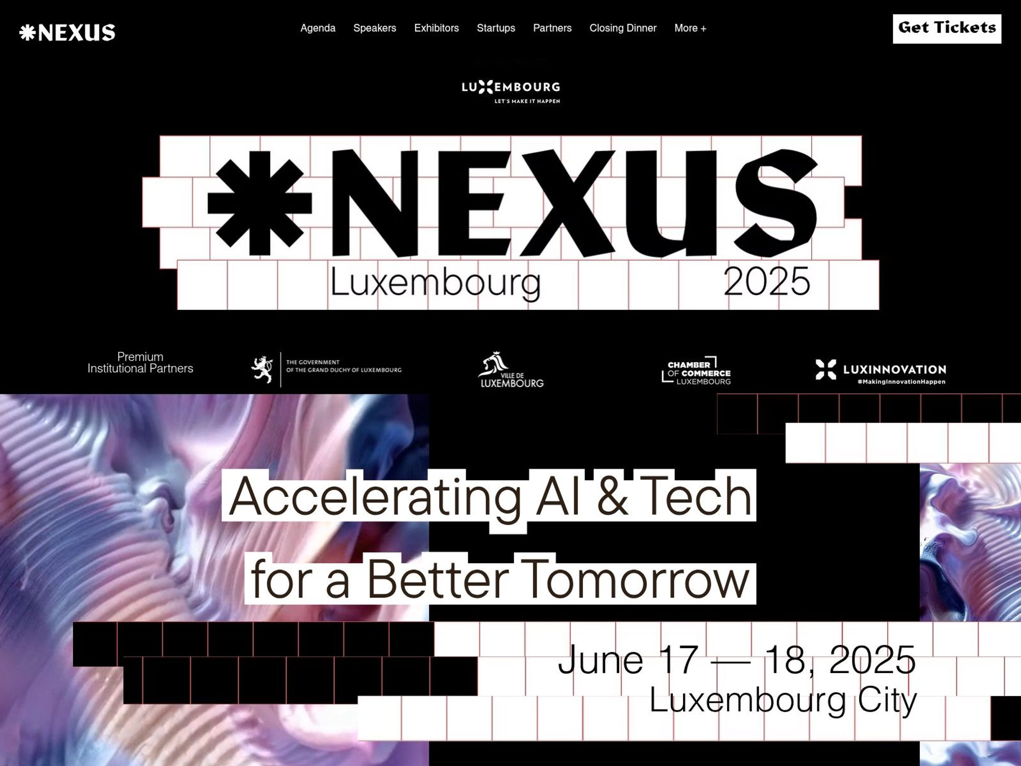 Nexus Luxembourg 2025 screenshot