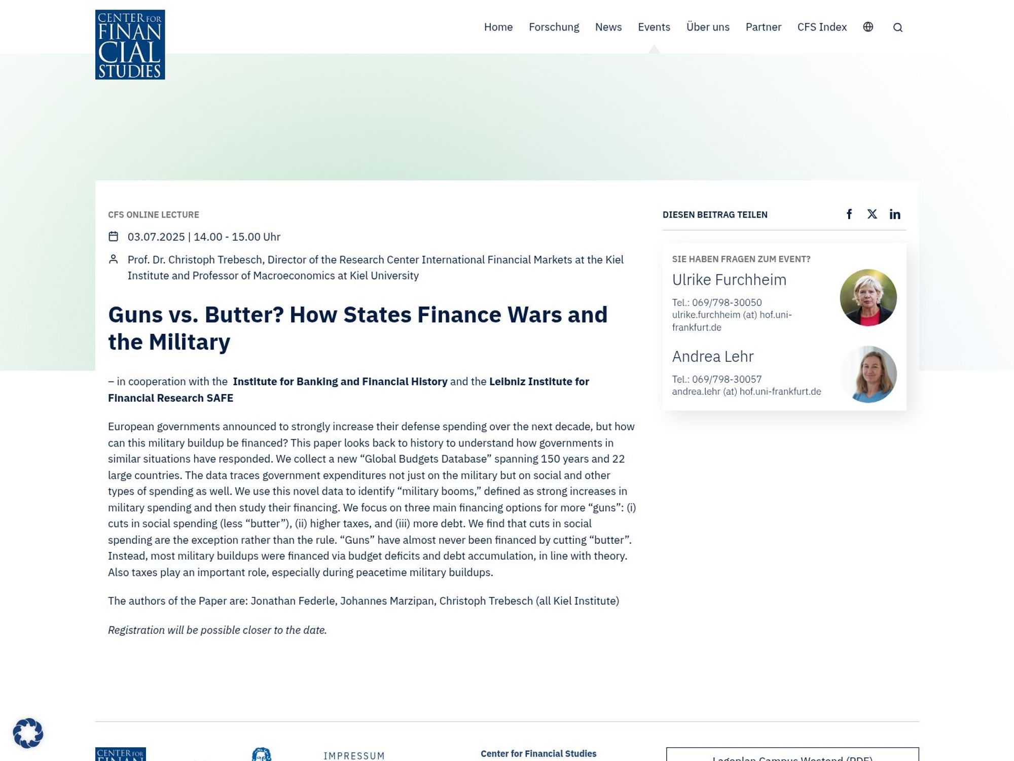 Guns vs. Butter? How States Finance Wars and the Military screenshot