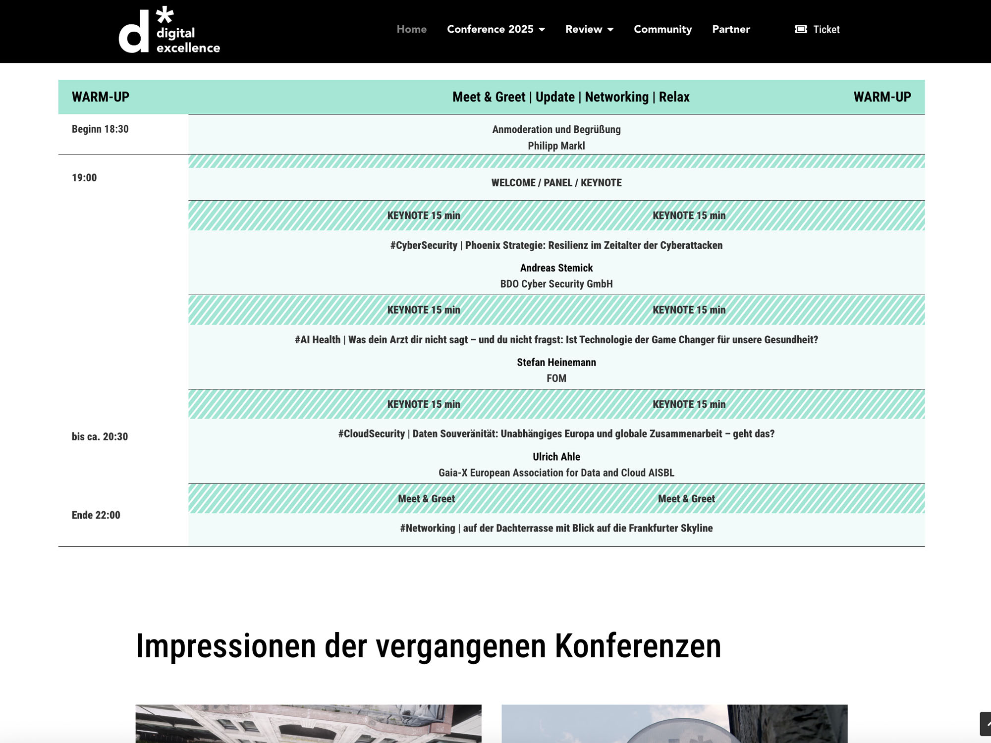 11. digital excellence conference screenshot