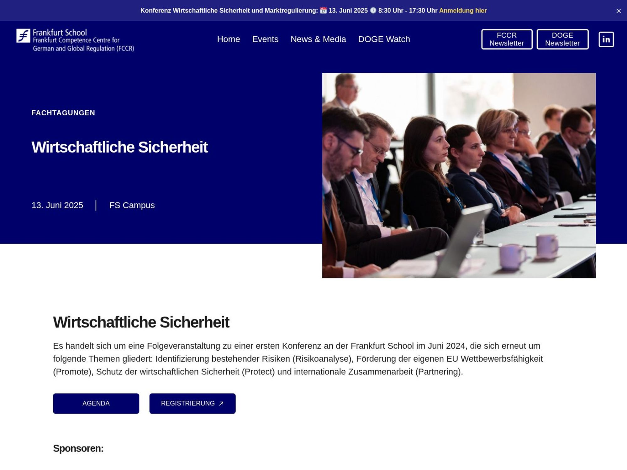 Fachtagung Wirtschaftliche Sicherheit screenshot