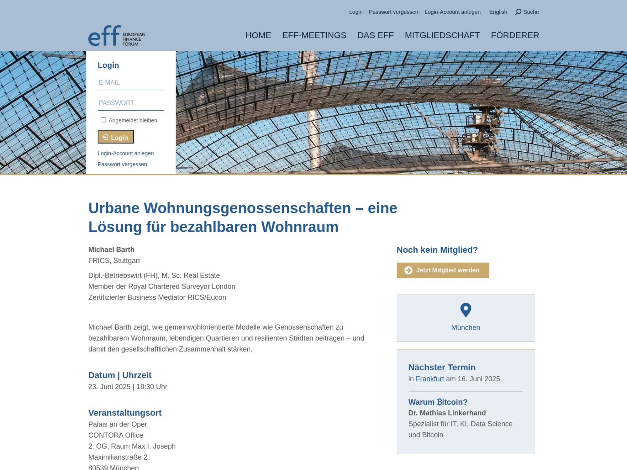 Urbane Wohnungsgenossenschaften – eine Lösung für bezahlbaren Wohnraum screenshot