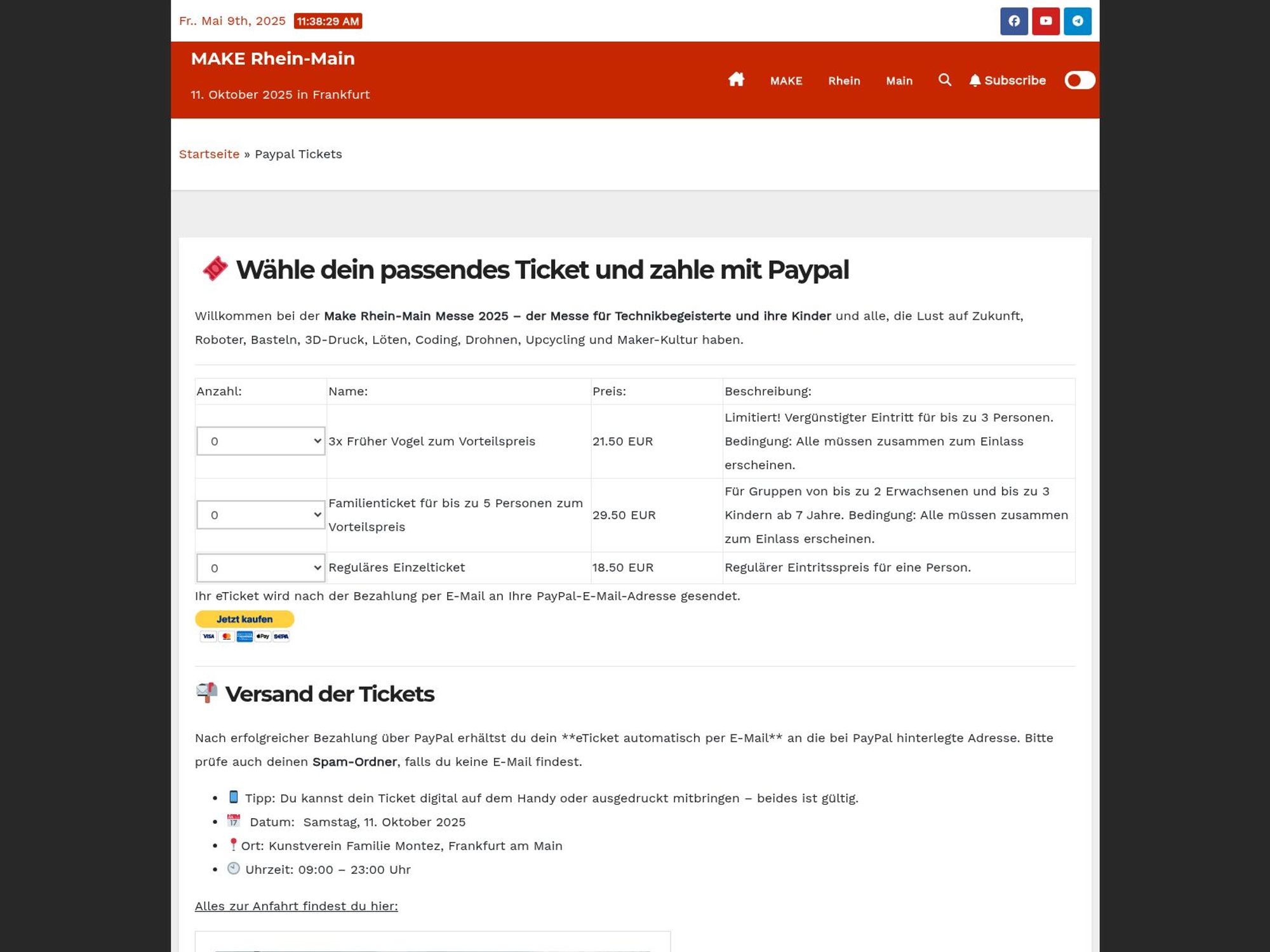 Make Rhein-Main 2025 website