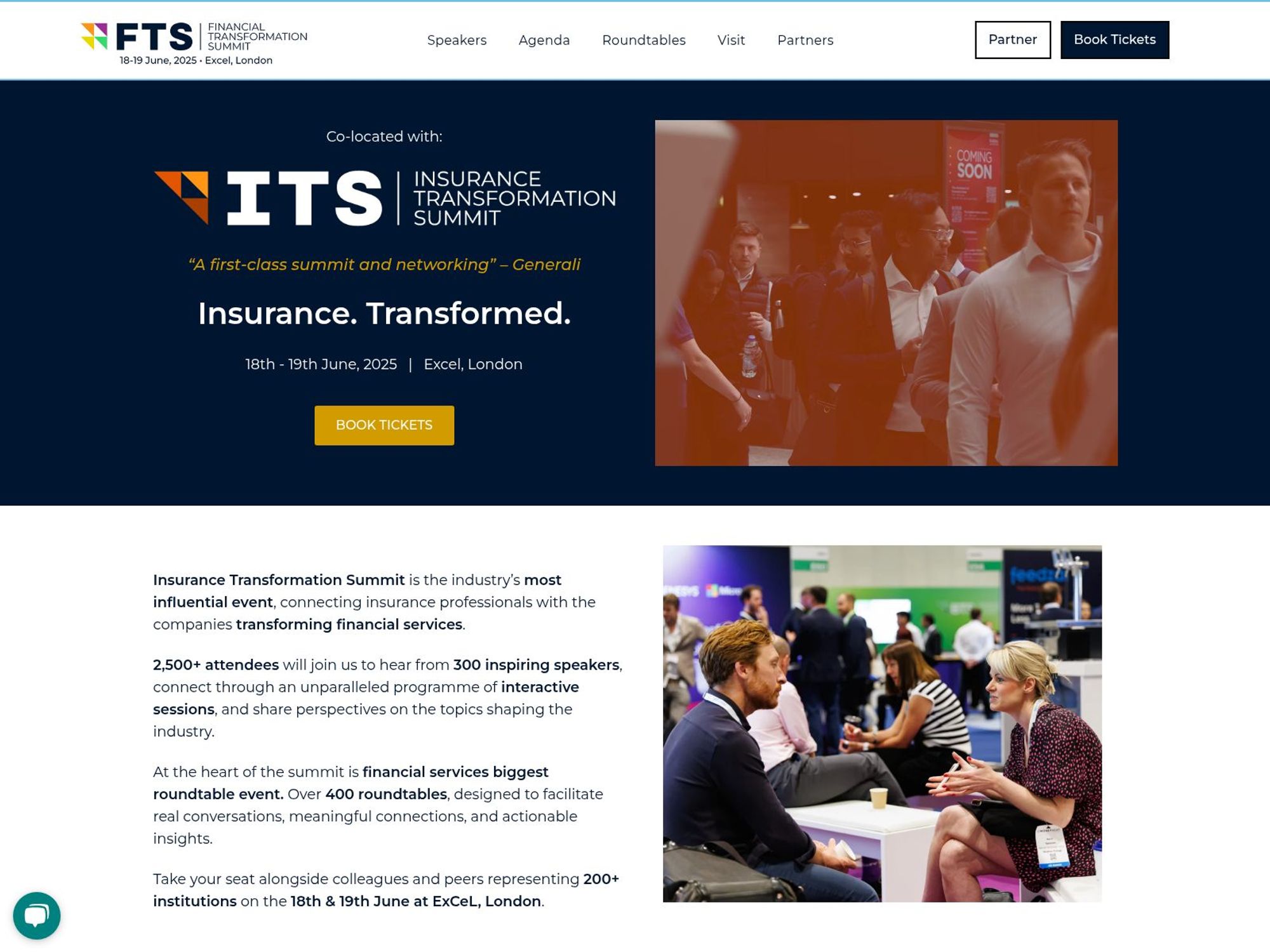 Insurance Transformation Summit (ITS 2025) screenshot