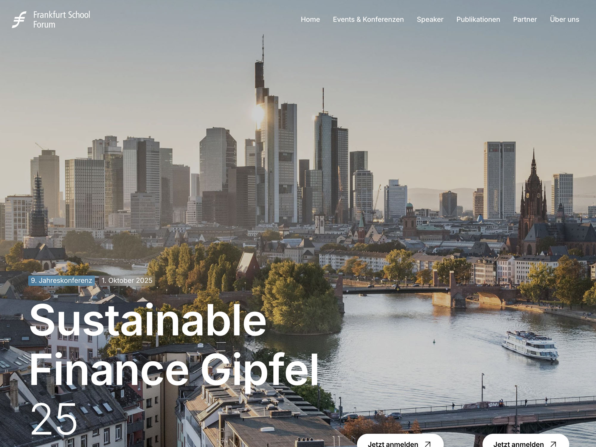 9. Jahreskonferenz - Sustainable Finance Gipfel 25 screenshot