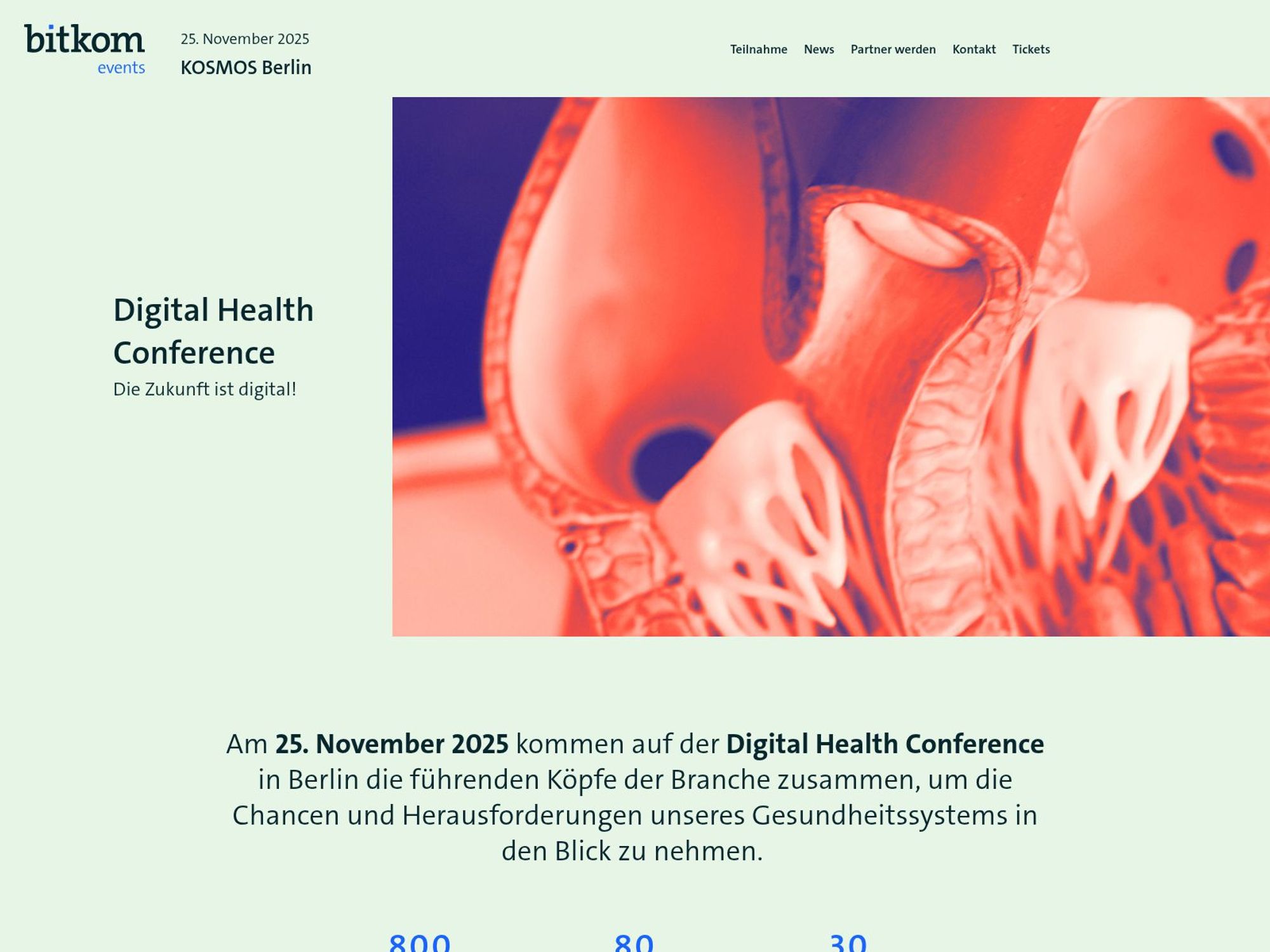 Digital Health Conference 2026 (DHC 25) screenshot