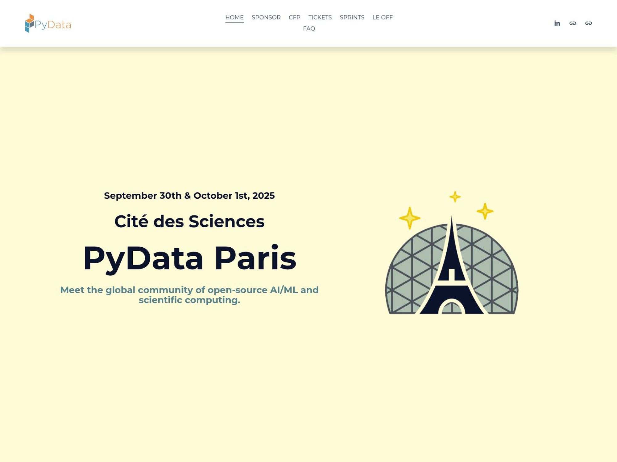 PyData Paris 2025 screenshot