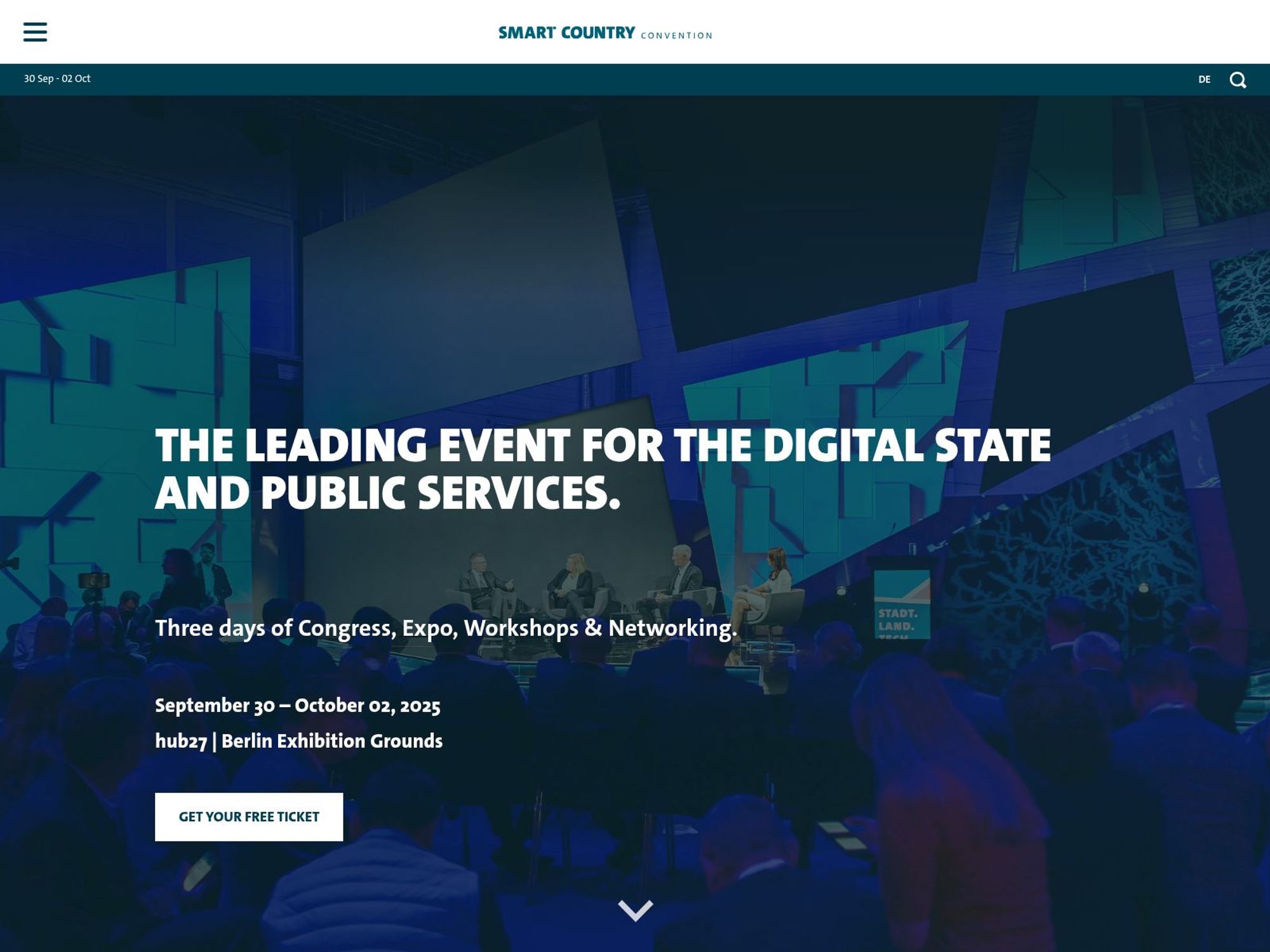 Smart Country Convention 2025 (SCCON25) screenshot