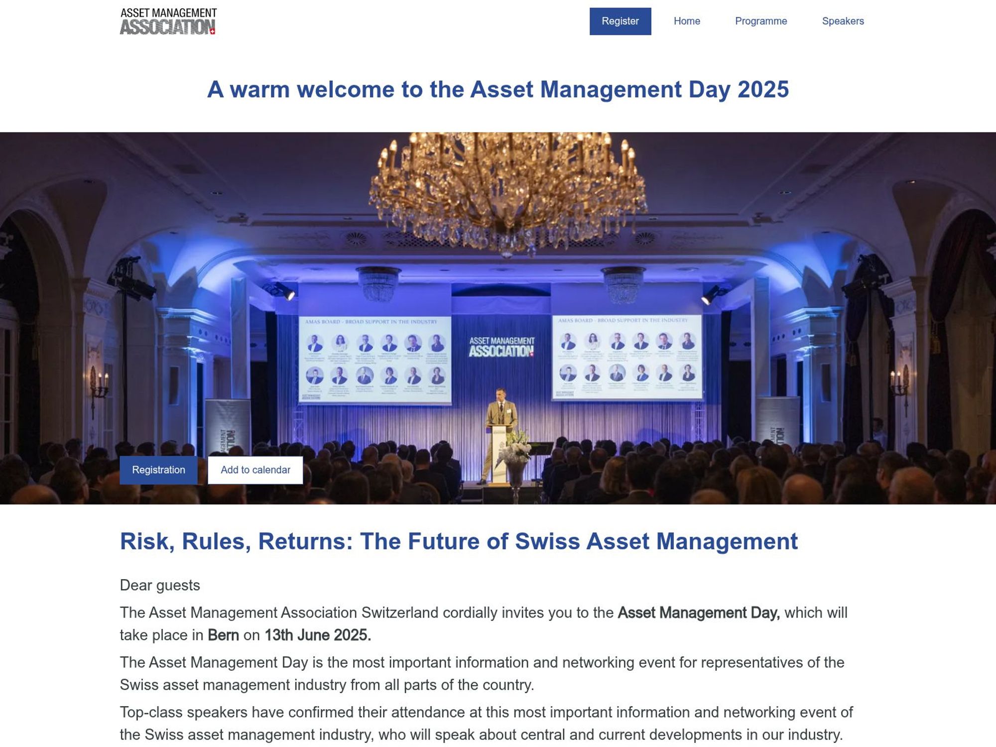 Asset Management Day 2025 screenshot