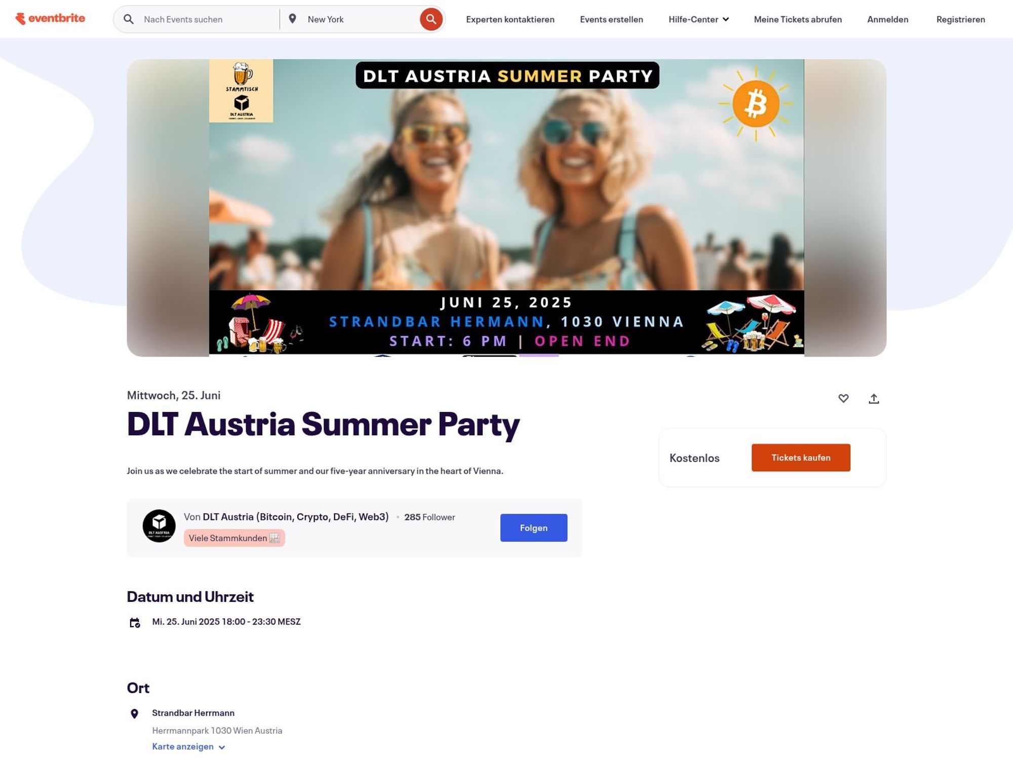 DLT Austria Summer Party screenshot