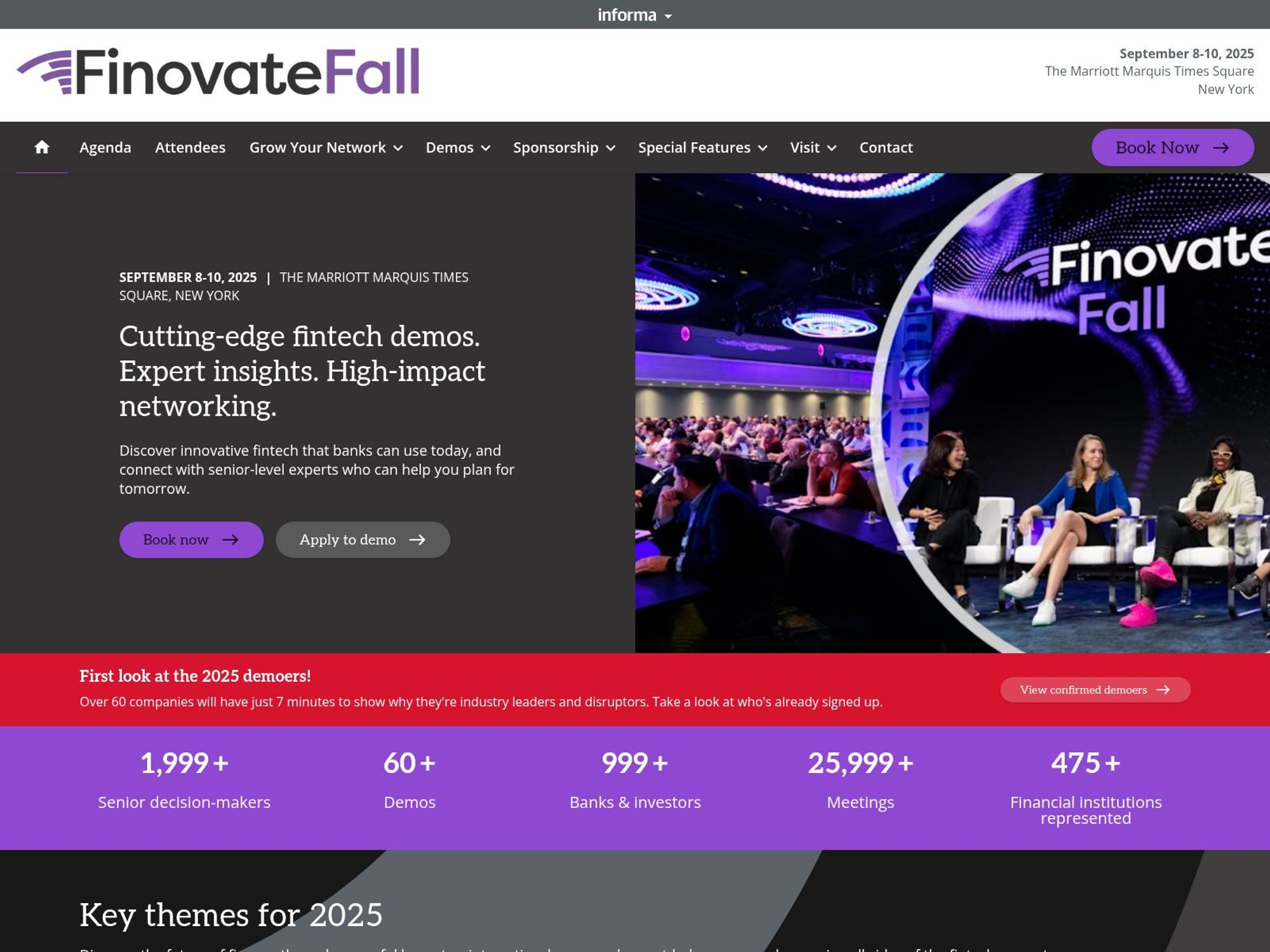 FinovateFall website