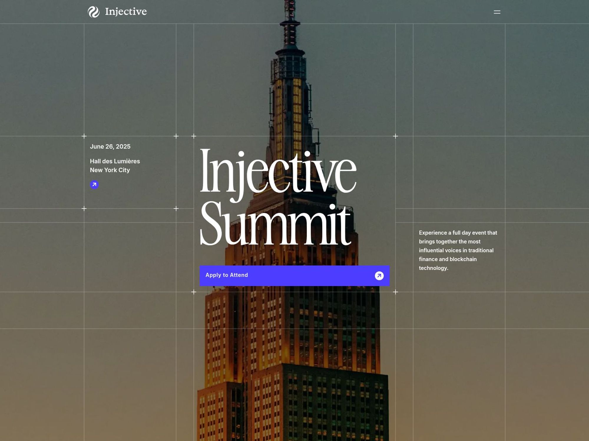 Injective Summit 2025 screenshot