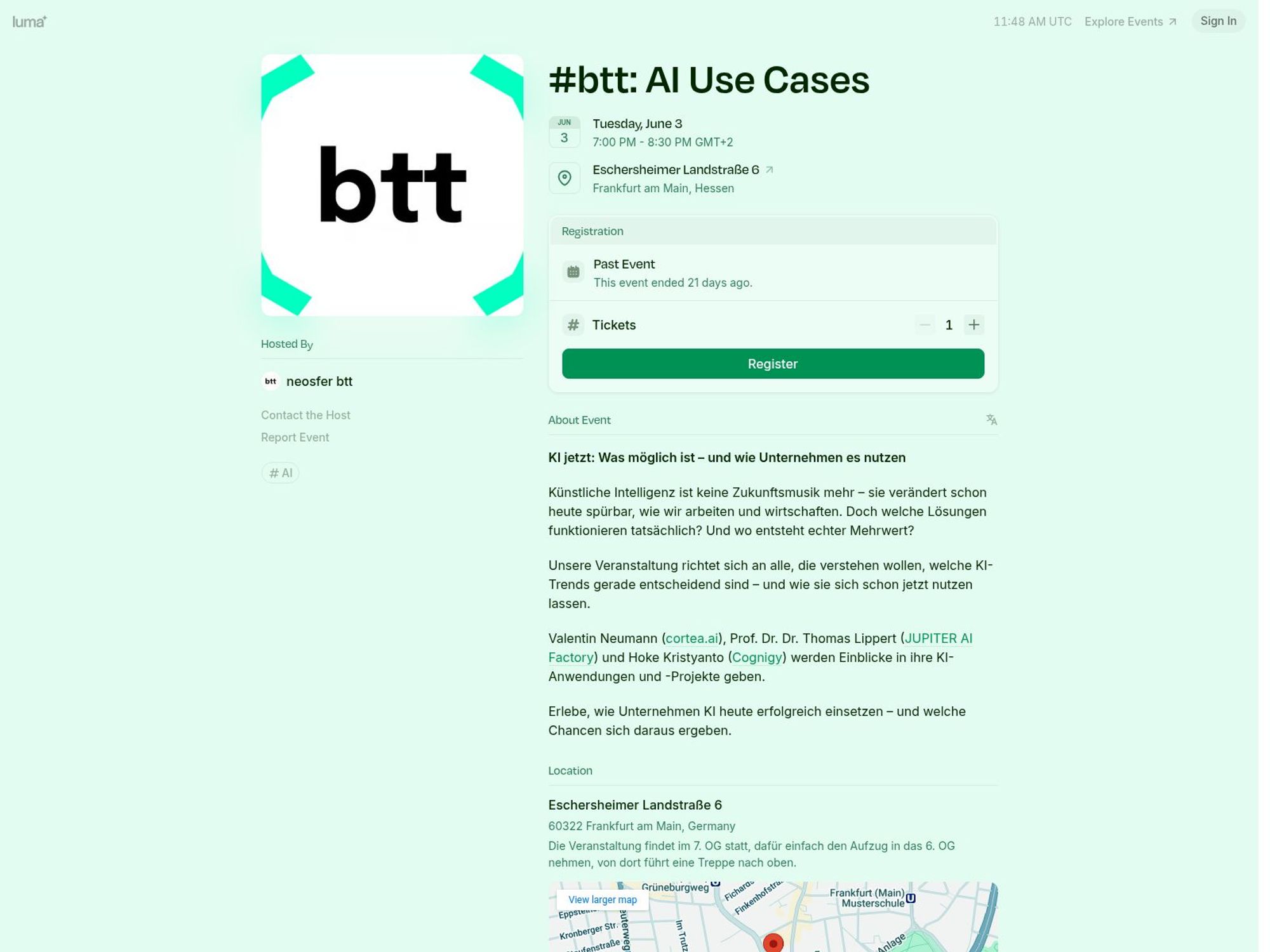 #btt: AI Use Cases screenshot