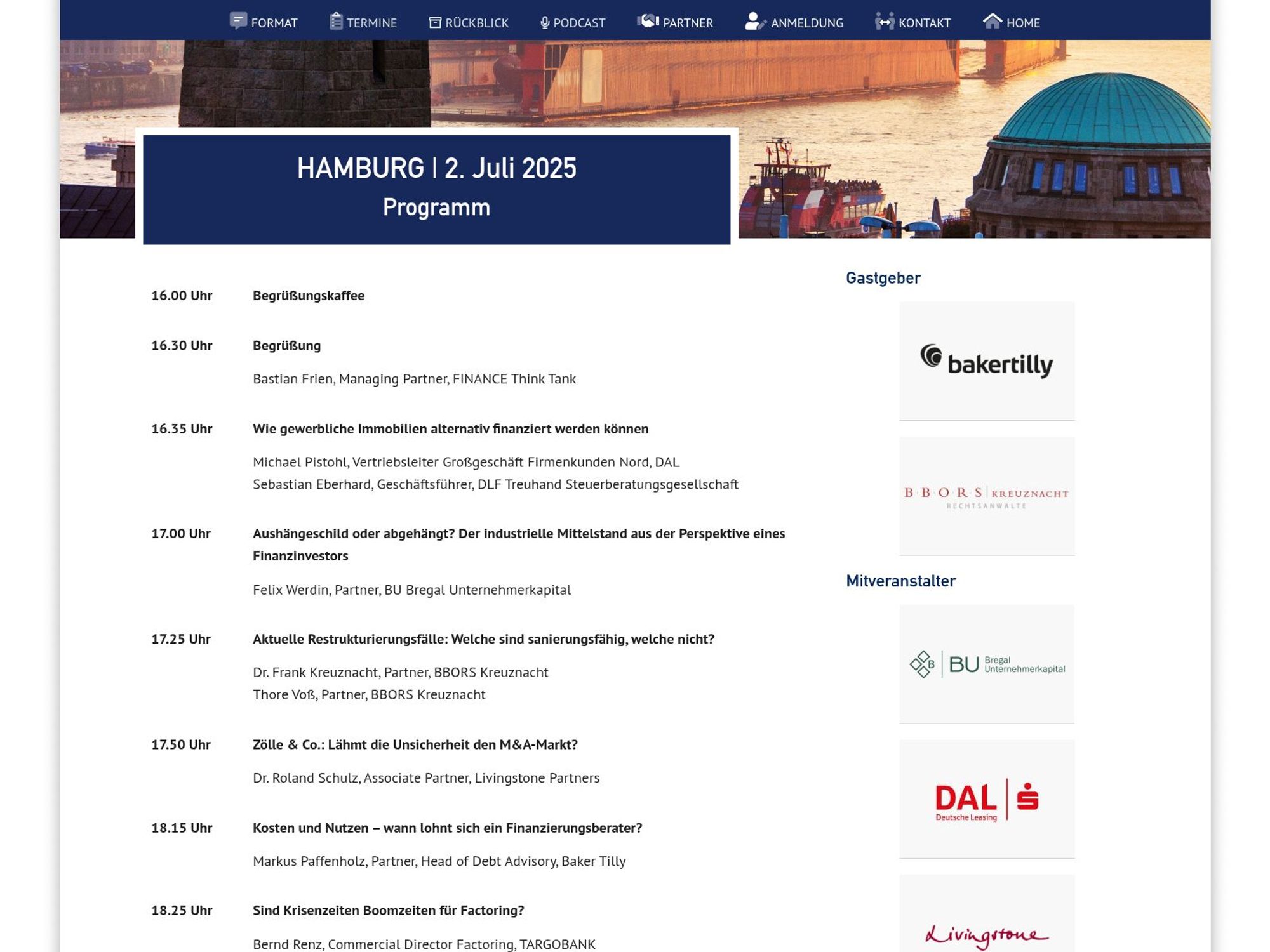 Die Unternehmervertrauten website