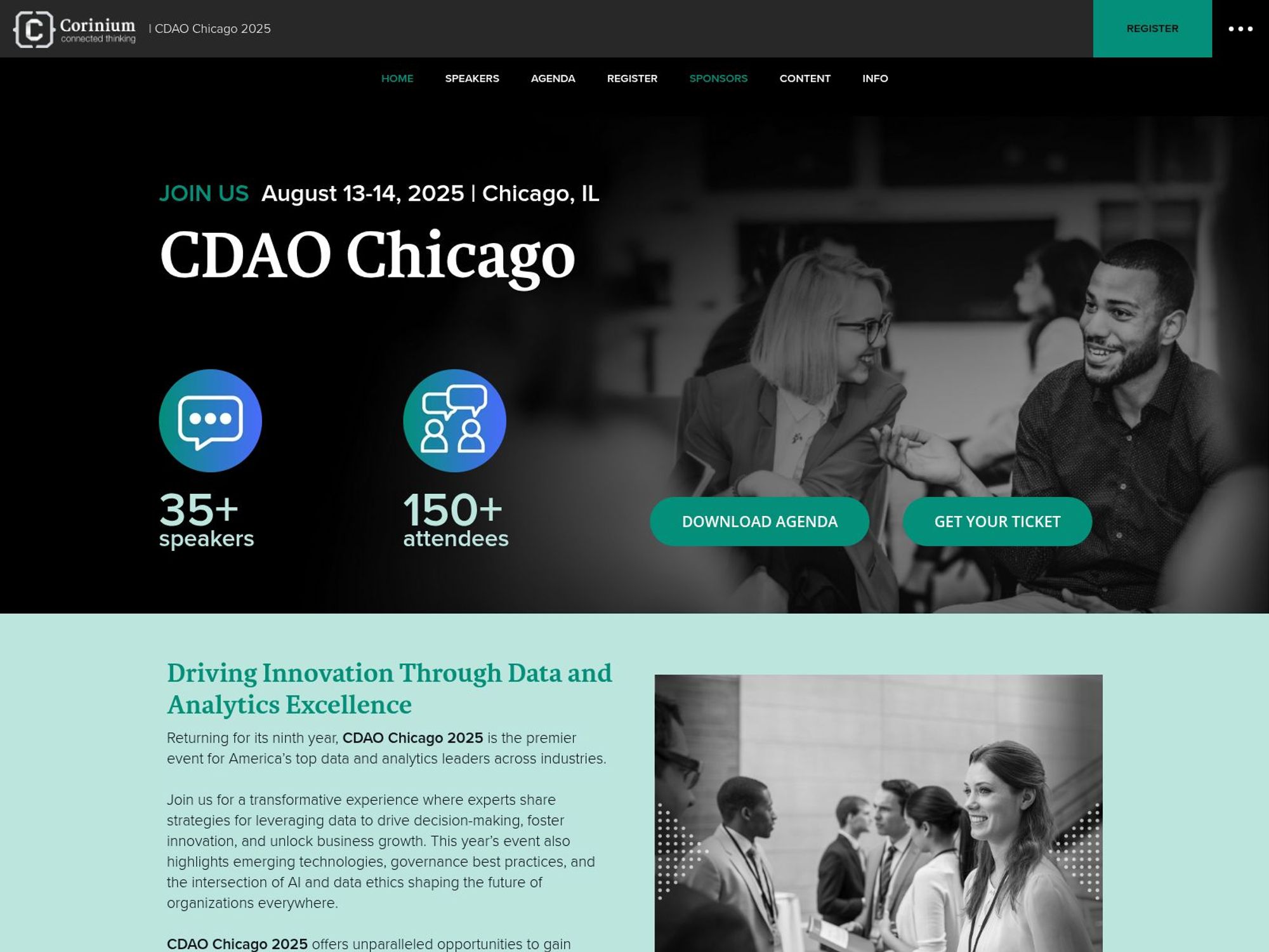 CDAO Chicago 2025 website