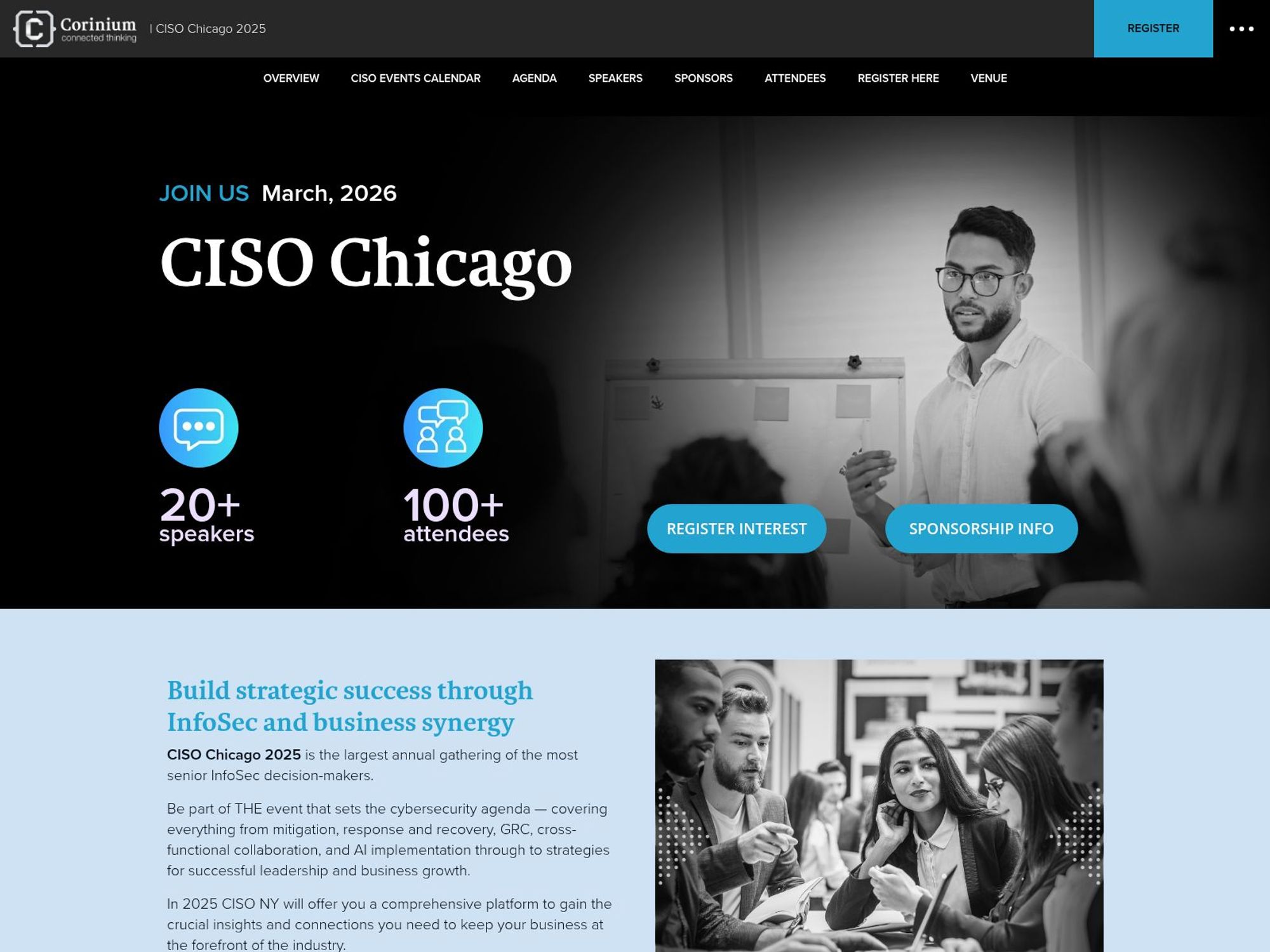 CISO Chicago 2026 website