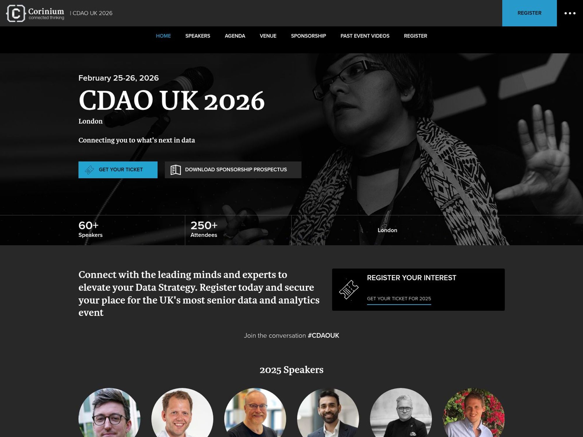 CDAO UK 2026 website