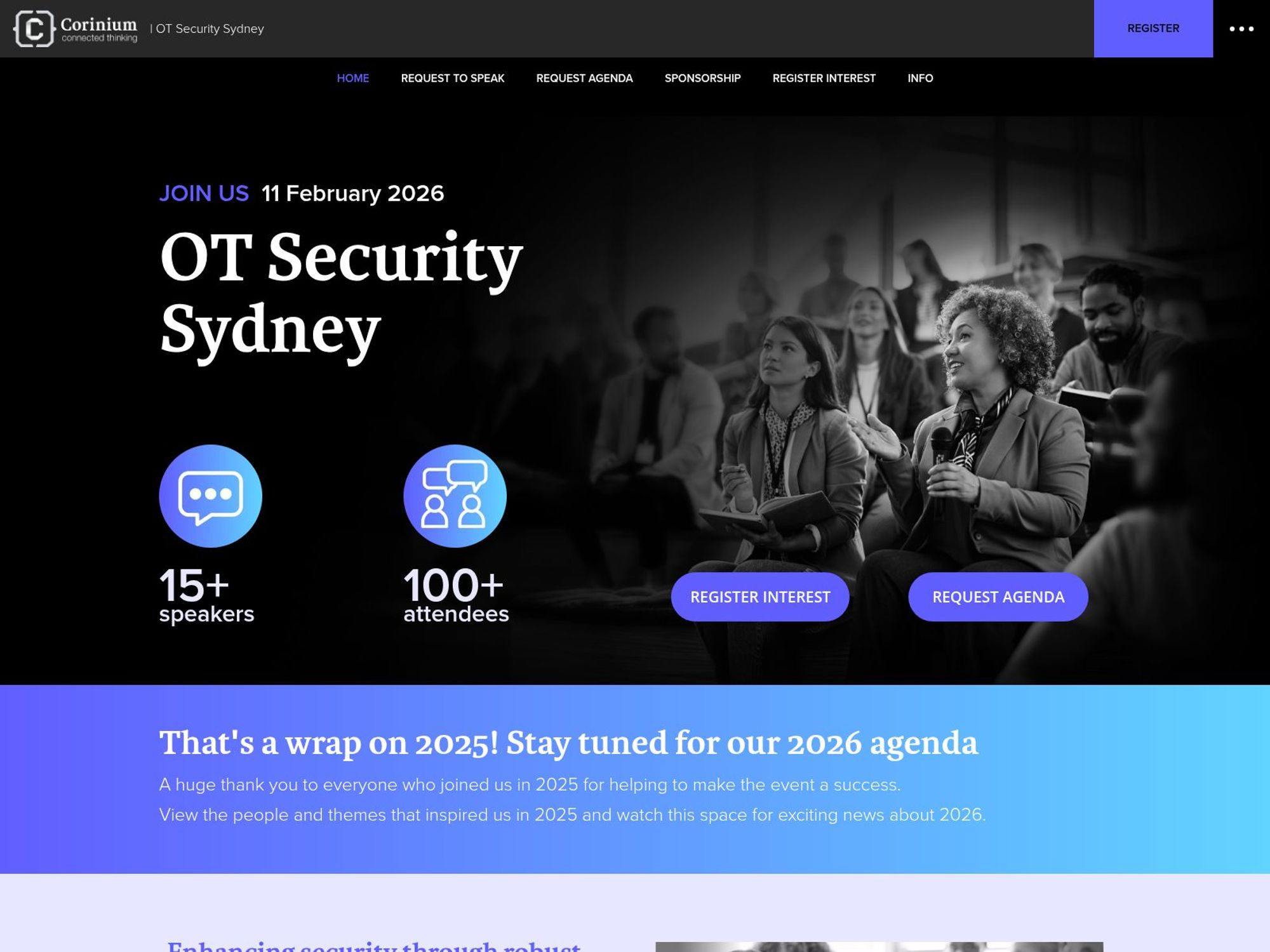 OT Security Sydney 2026 website