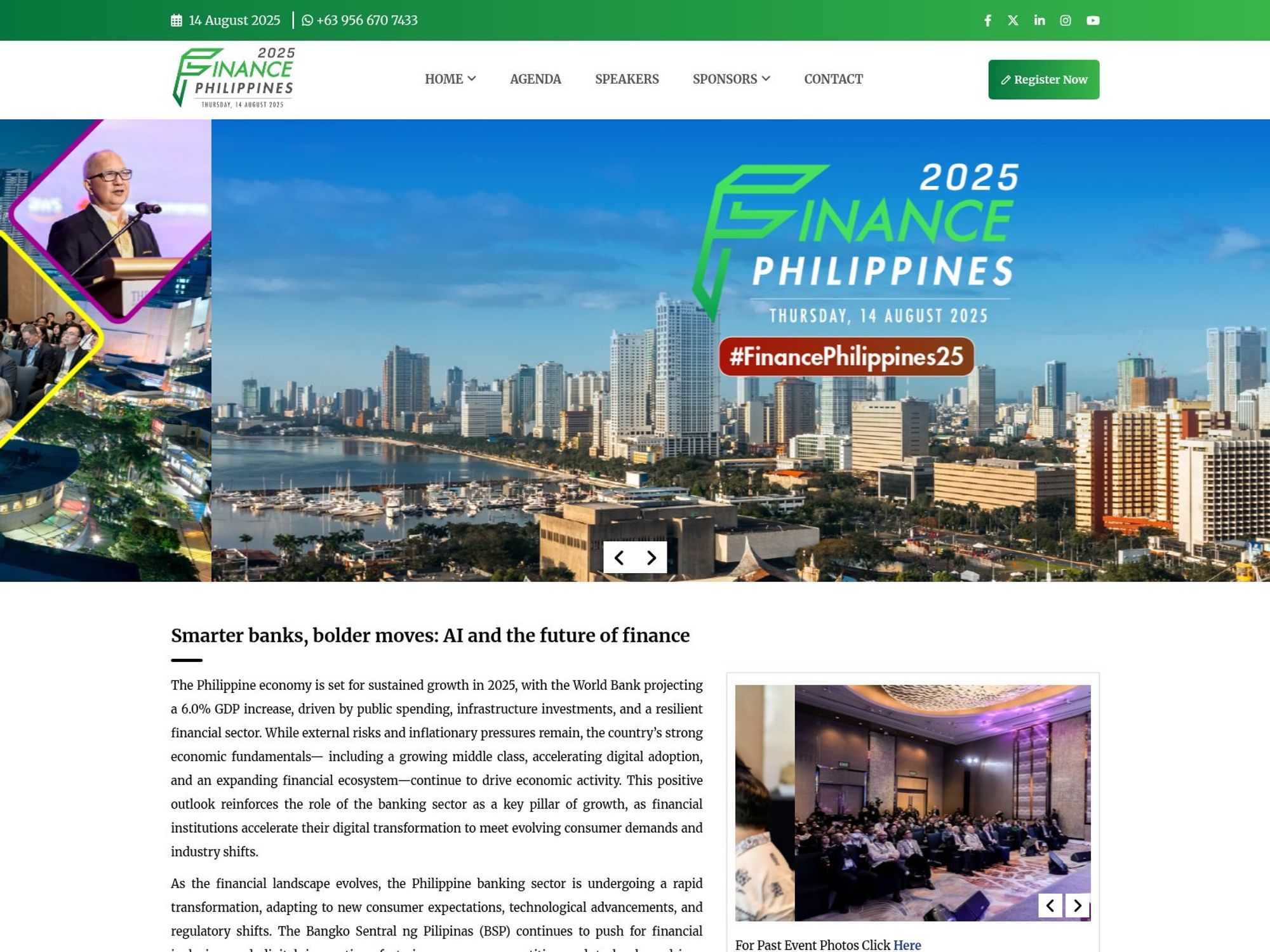 Finance Philippines 2025 website