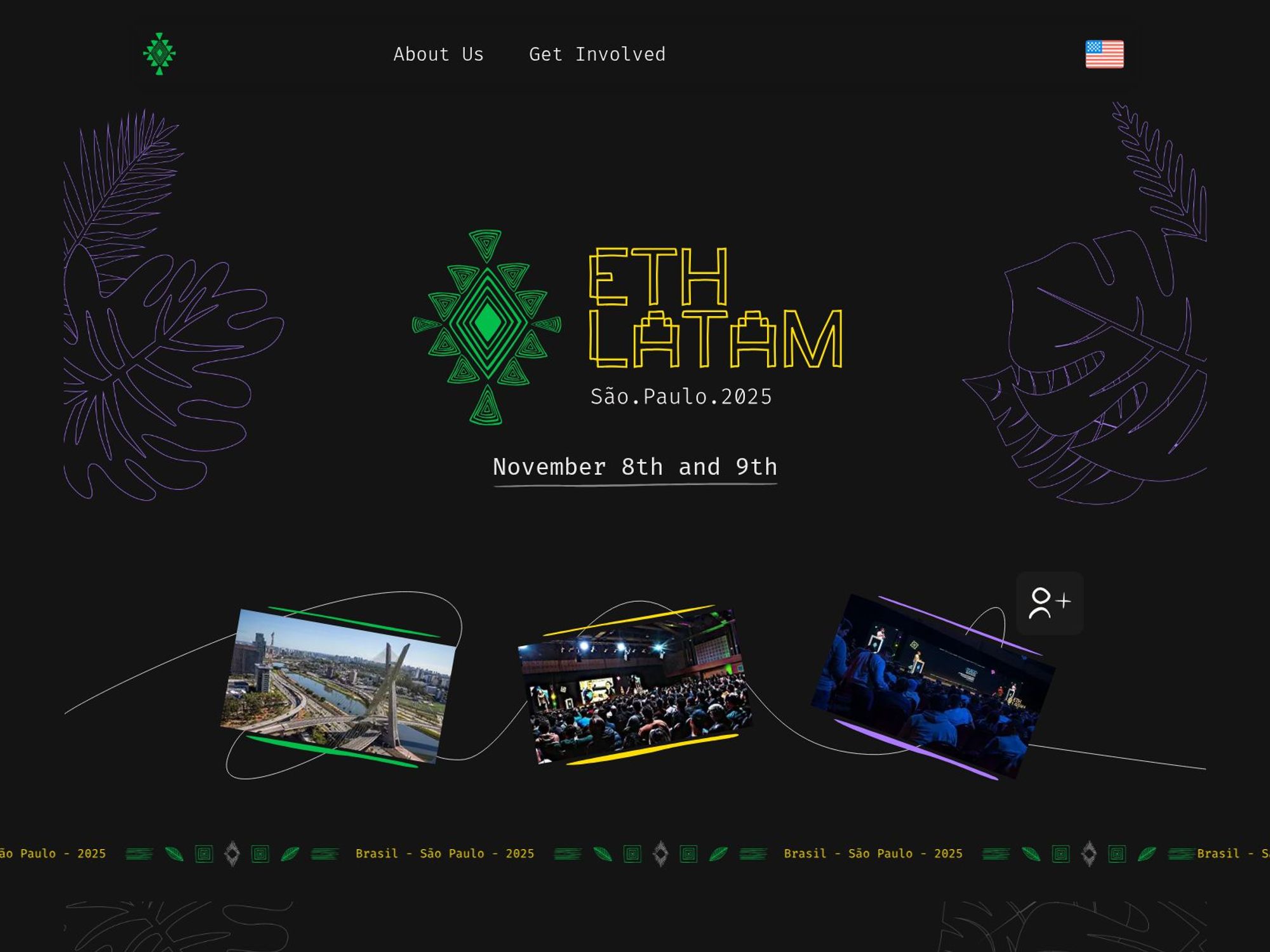 ETH Latam Sao Paulo website