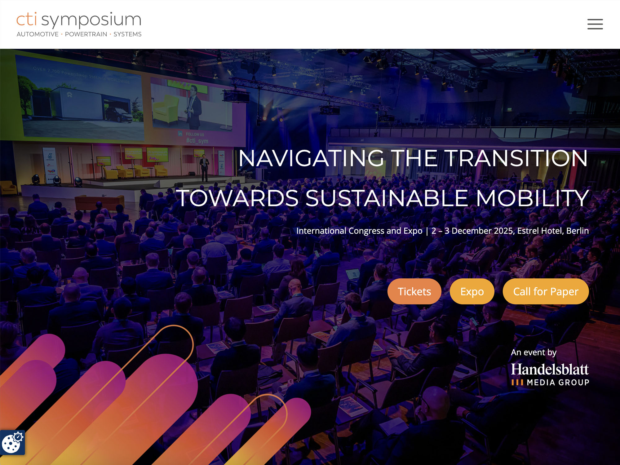 CTI Symposium DE 2025 - Handelsblatt Jahrestagung website