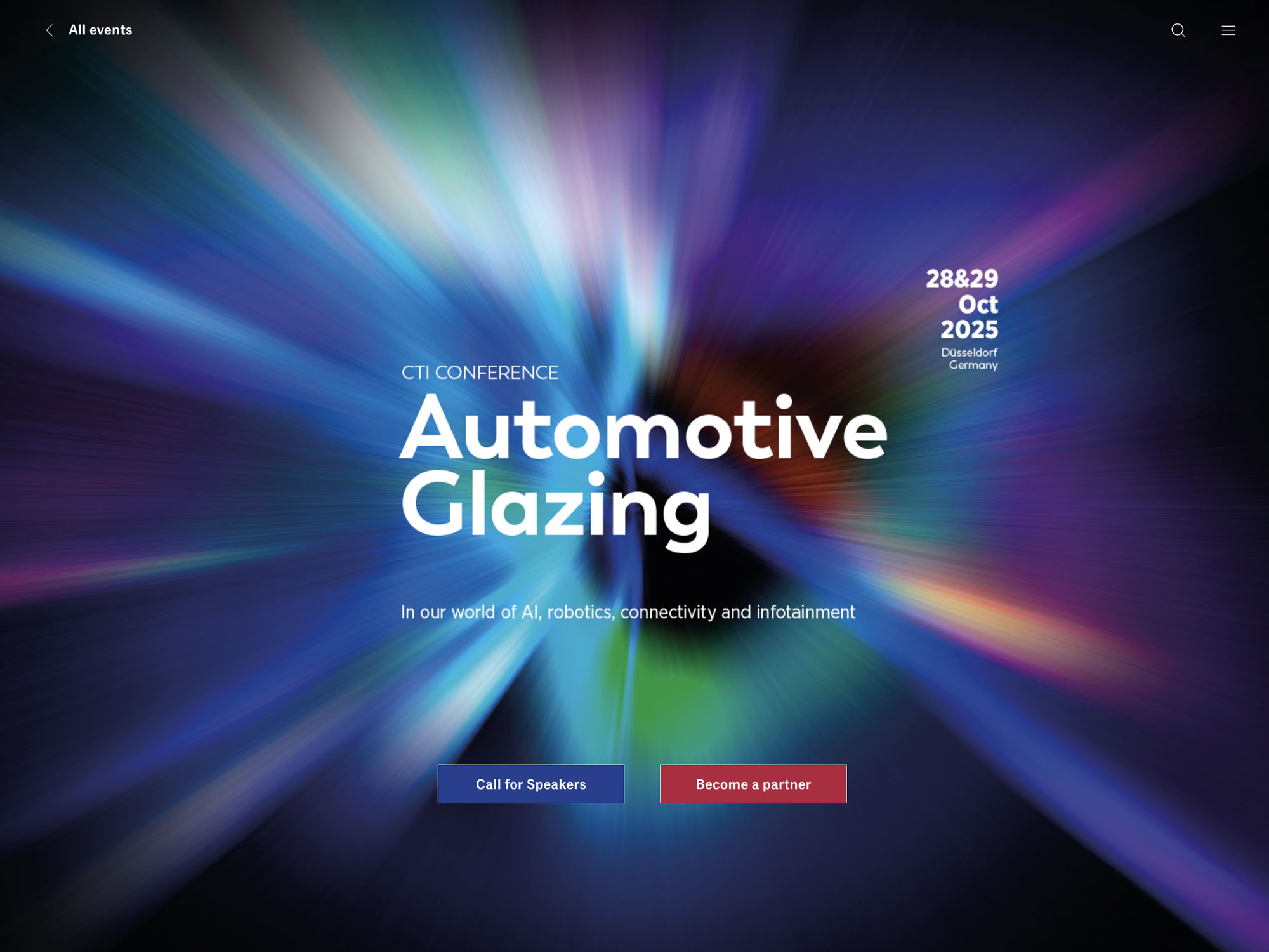 Automotive Glazing 2025 - CTI Conference website